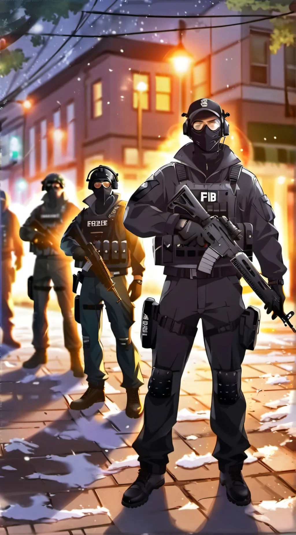 ai character: fbi background