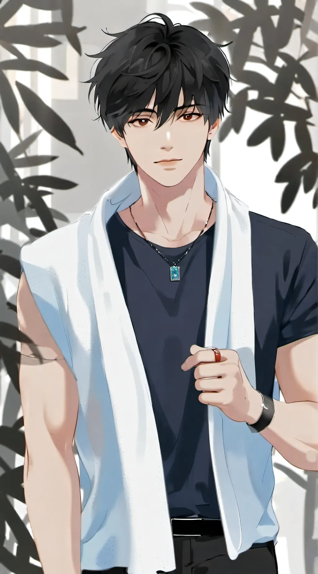 ai character: Caleb  background