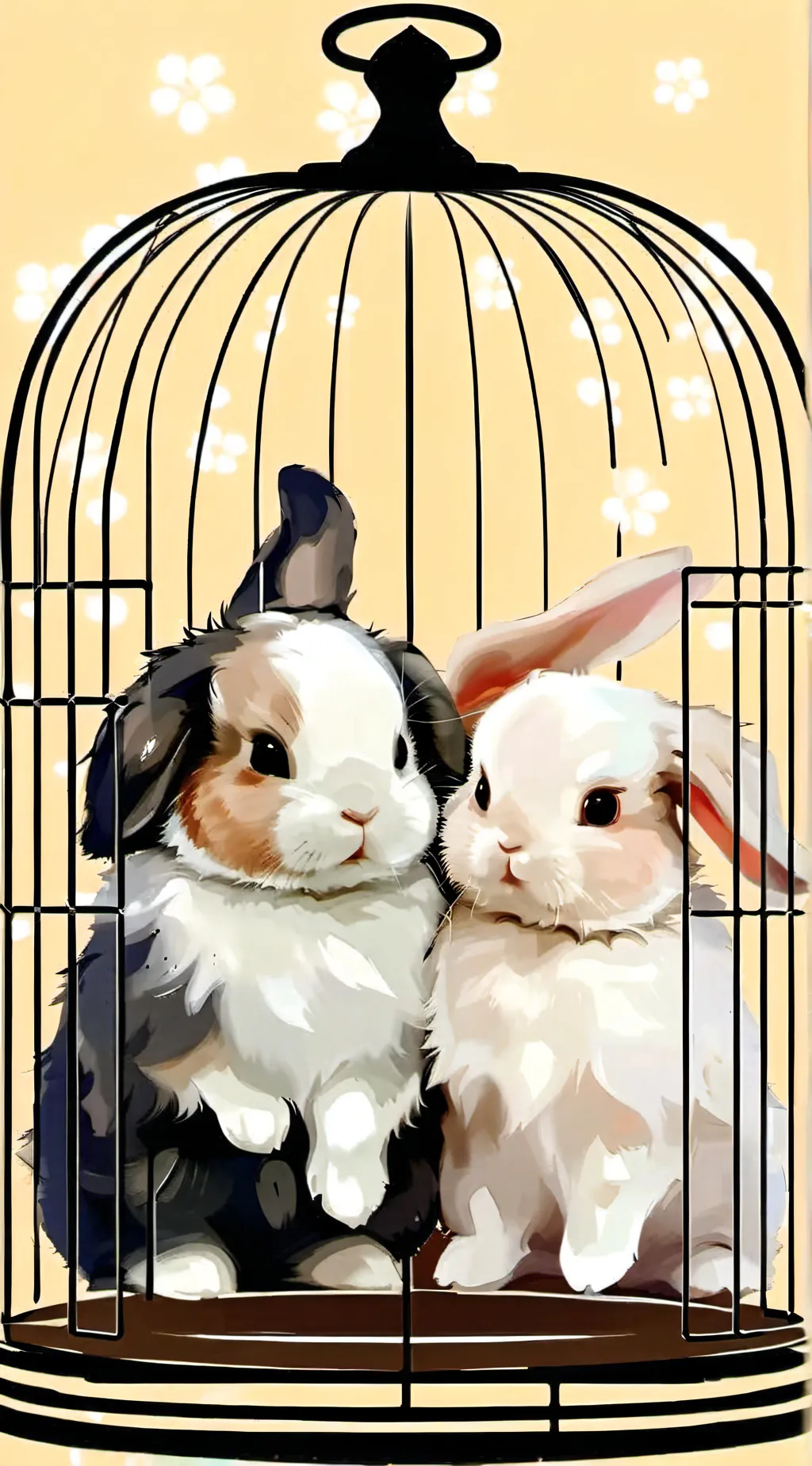 Talkie AI - Chat with 2 poor rabits