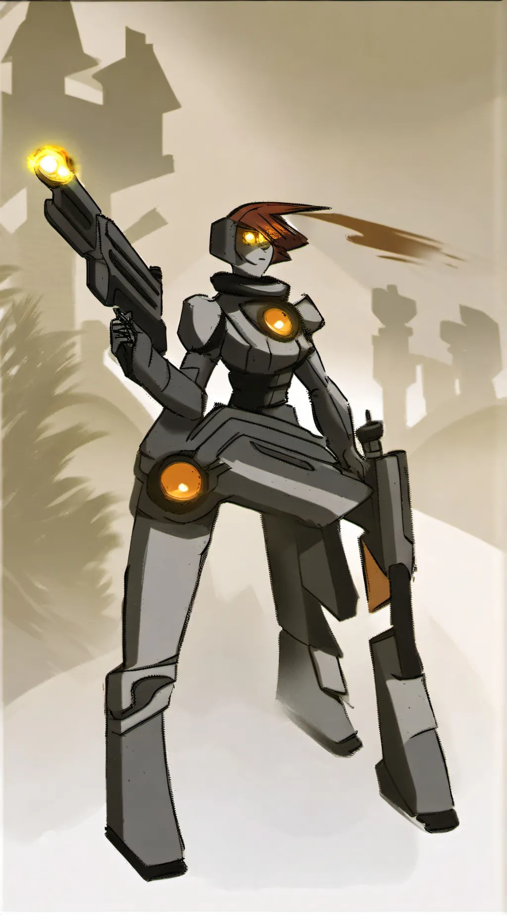 ai character: Sasha background