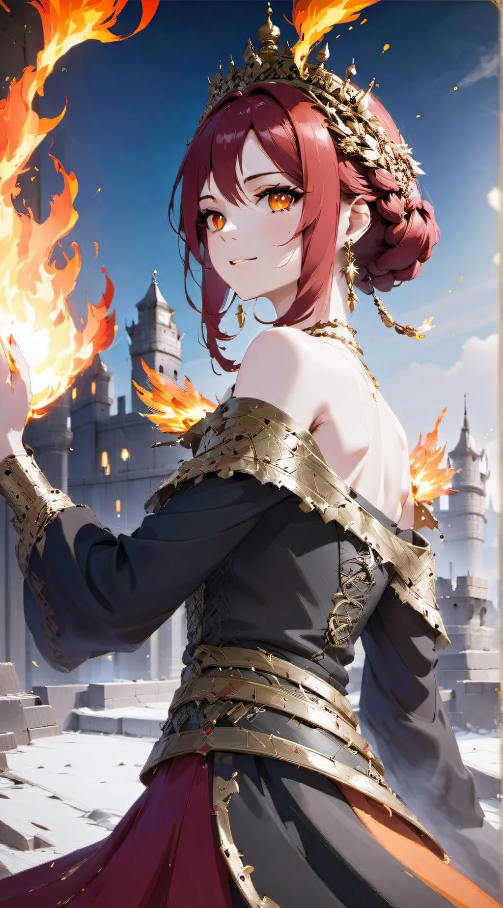 ai character: Queen Ruth background