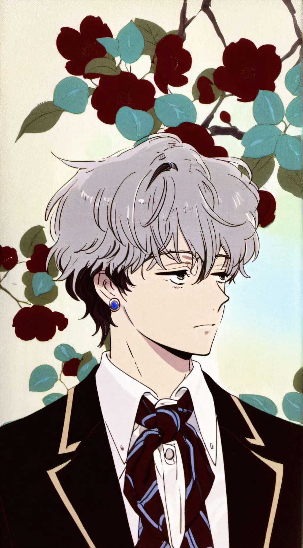 ai character: °...Oliver...°✨ background