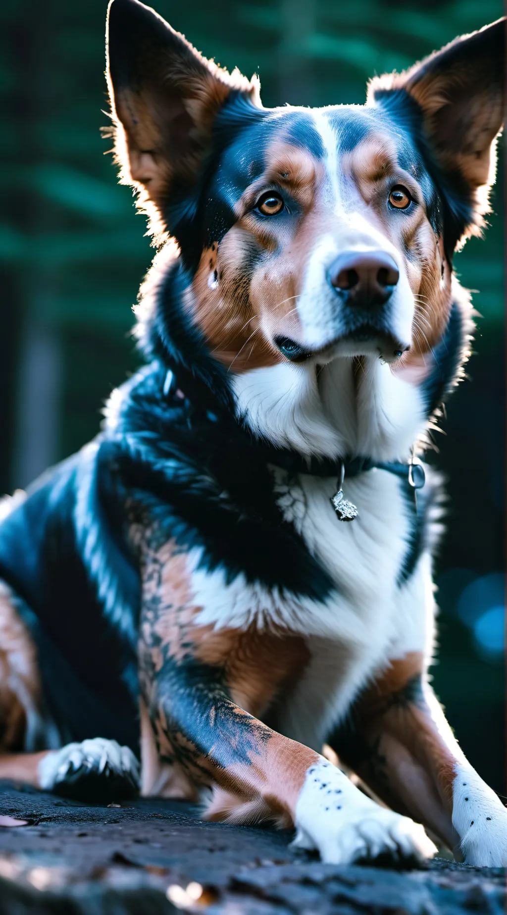 ai character: Therapy dog😊 background