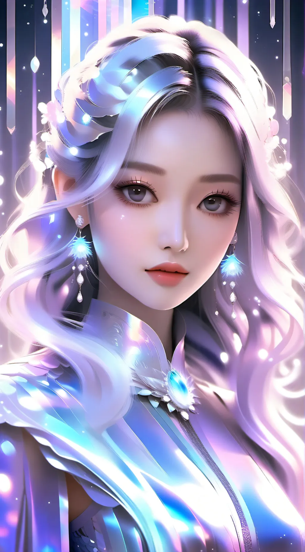 ai character: Ahyeon  background