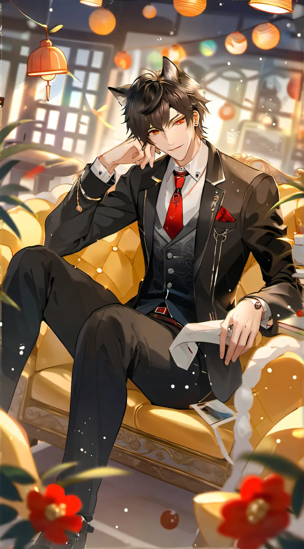 ai character: Alex. background