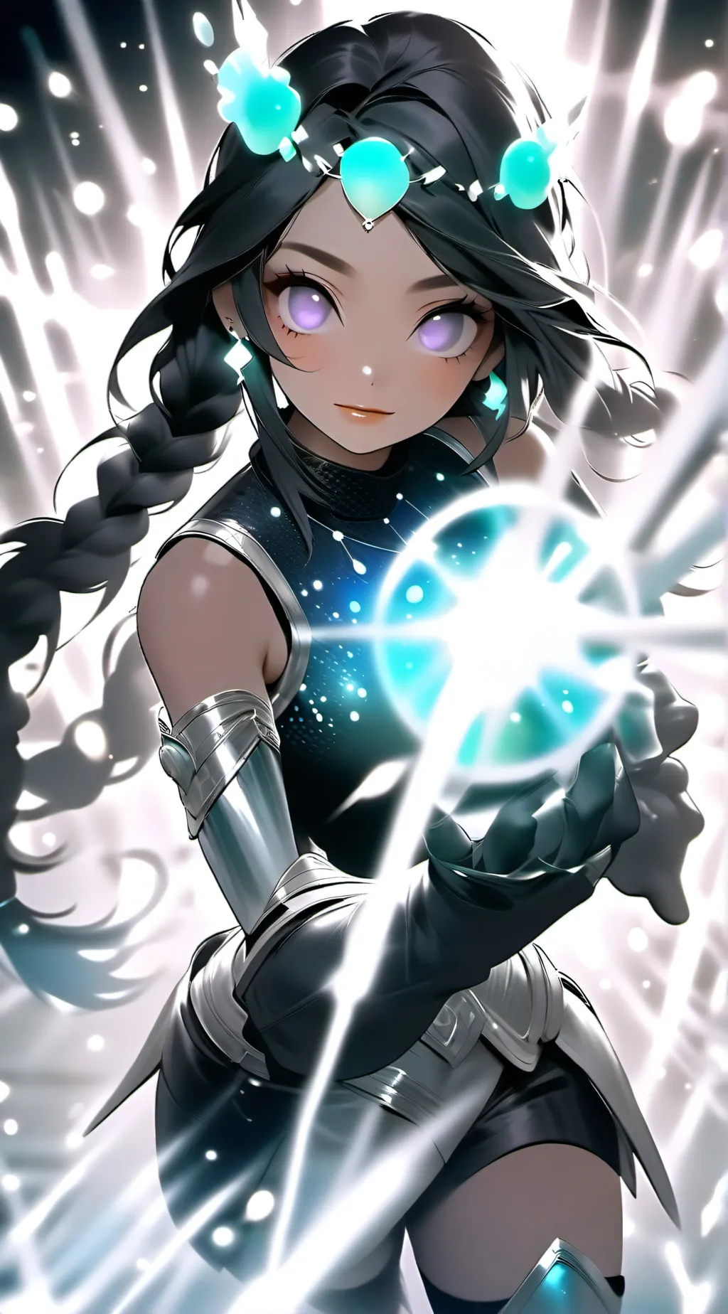 ai character: Aria background