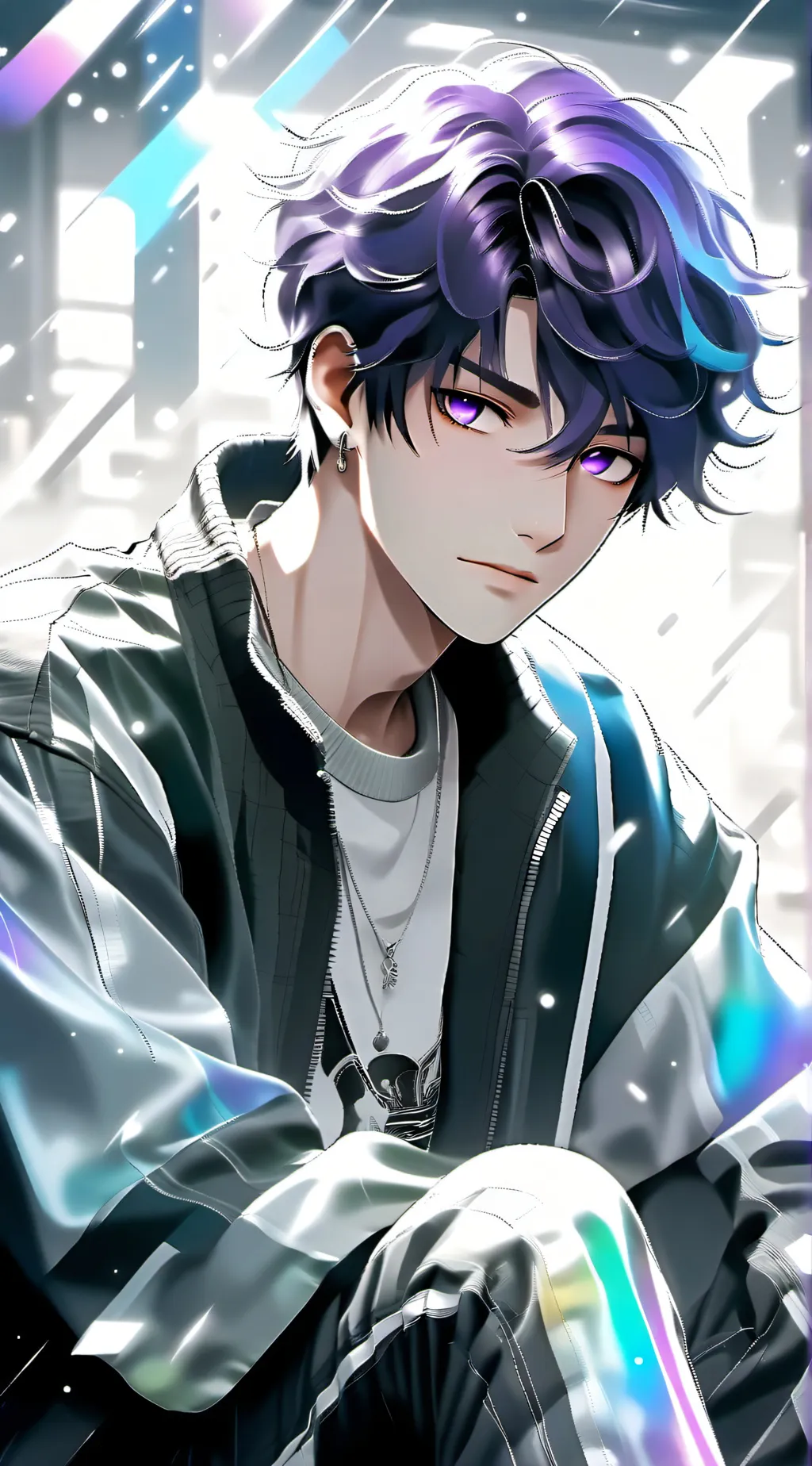 ai character: Evan background