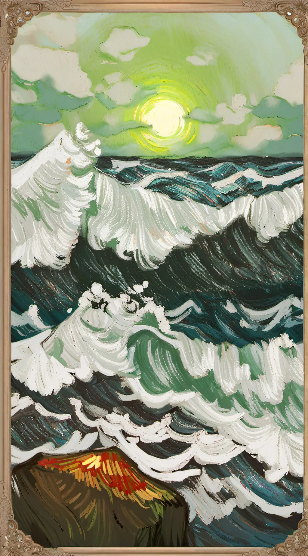 ai character: talk abt ur ruggle background