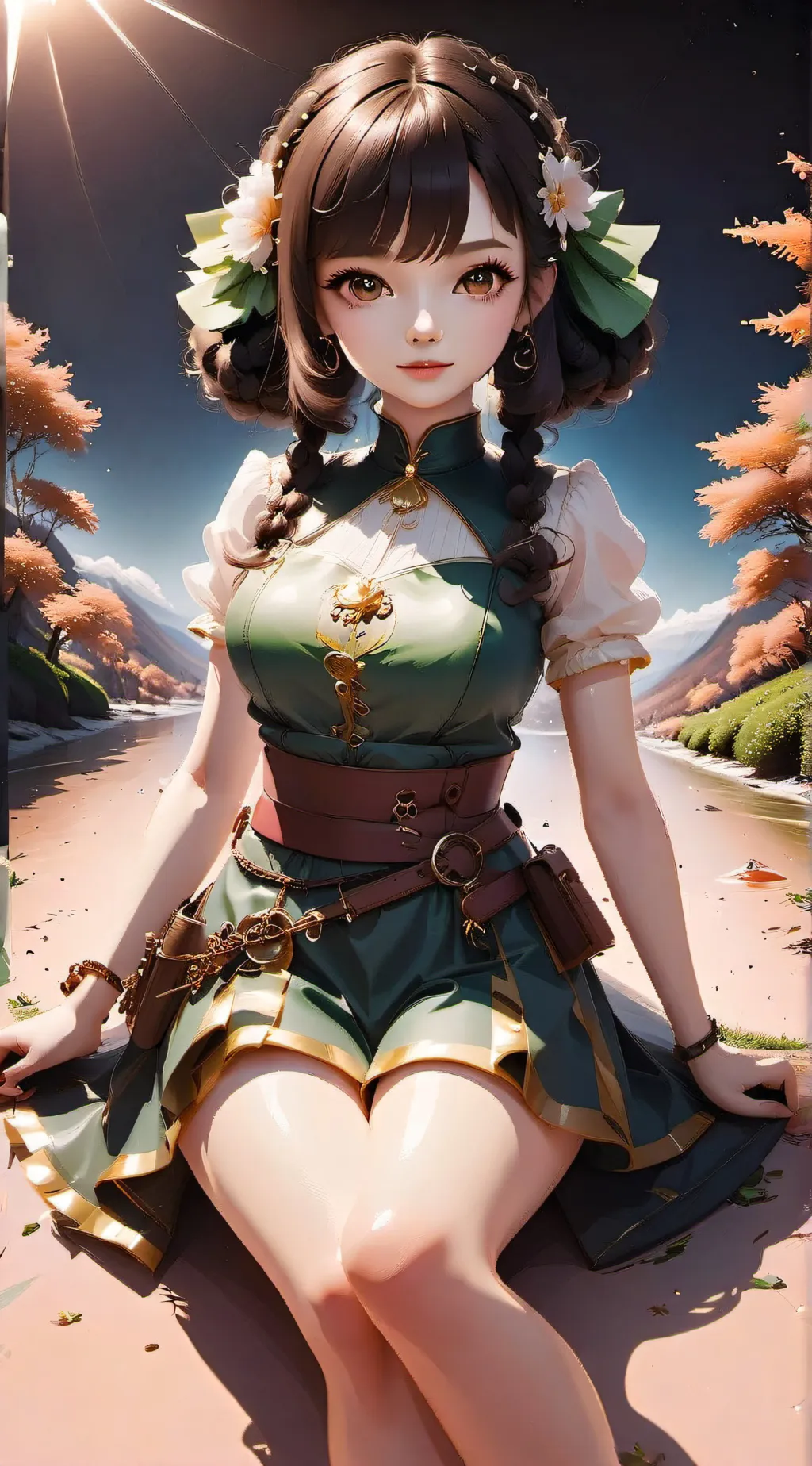 ai character: Lilly  background