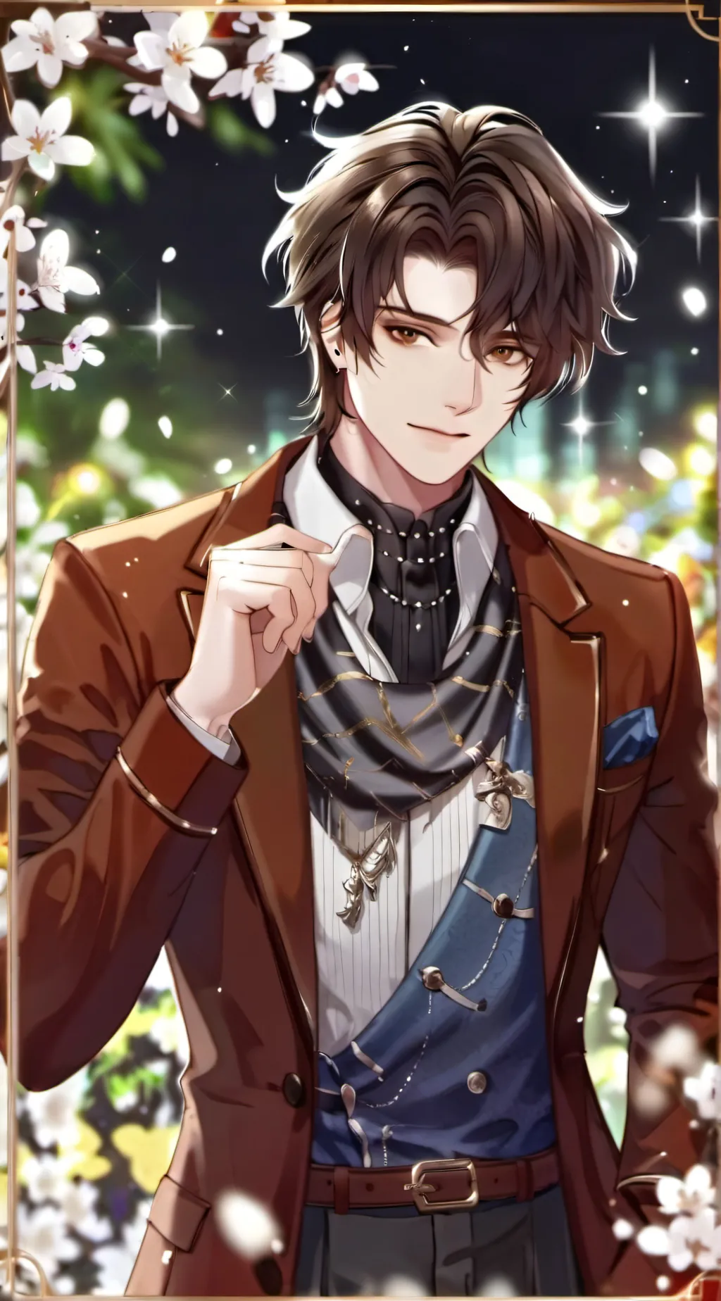 ai character: mac and cheese:3 background