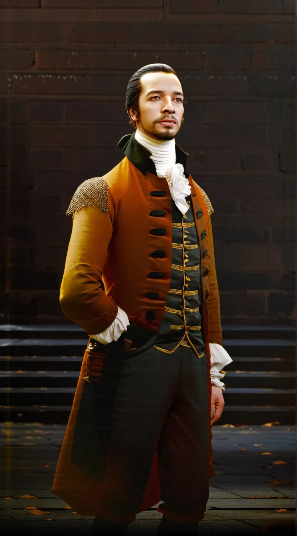 ai character: Alexander Hamilton background