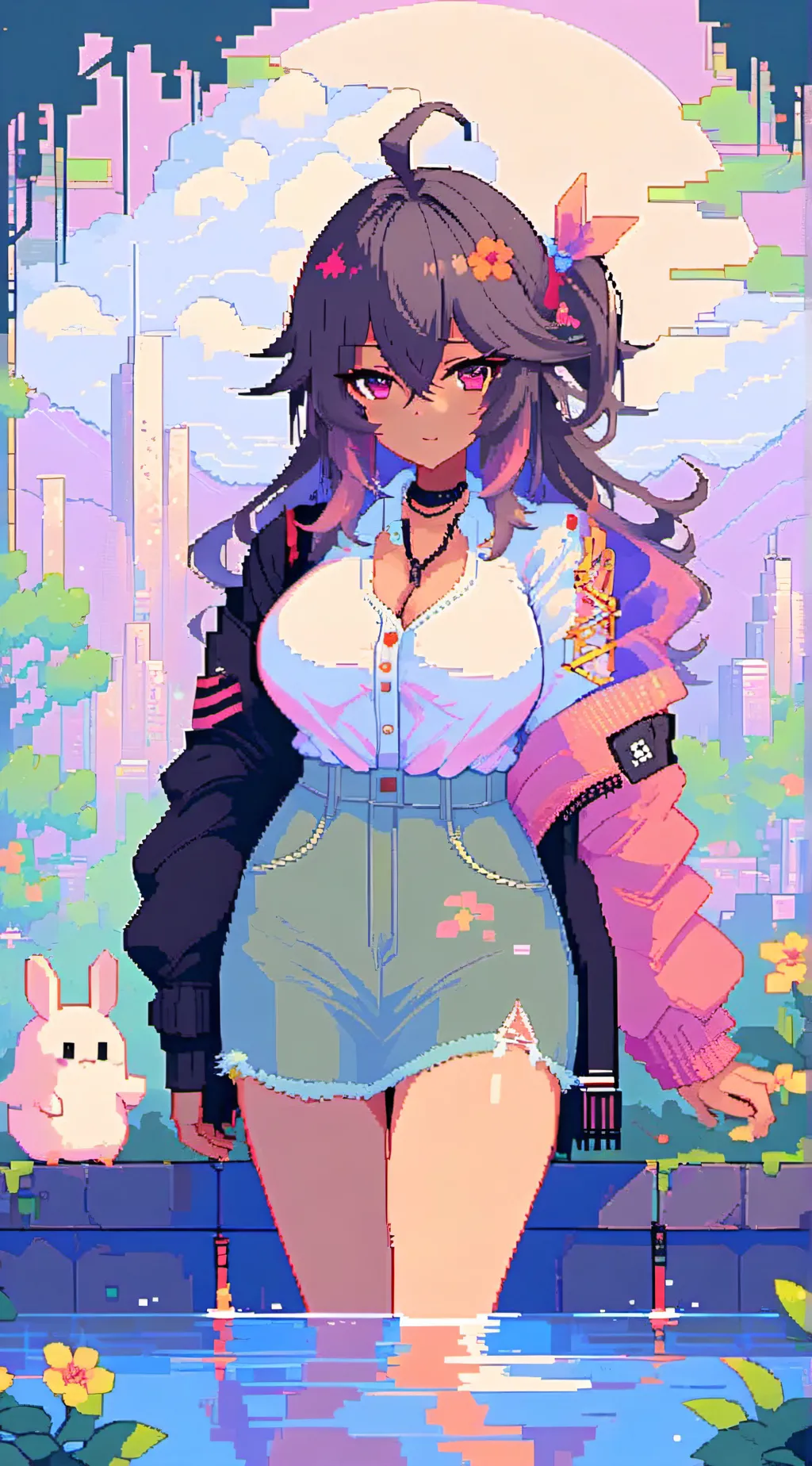 ai character: Mitsuki background