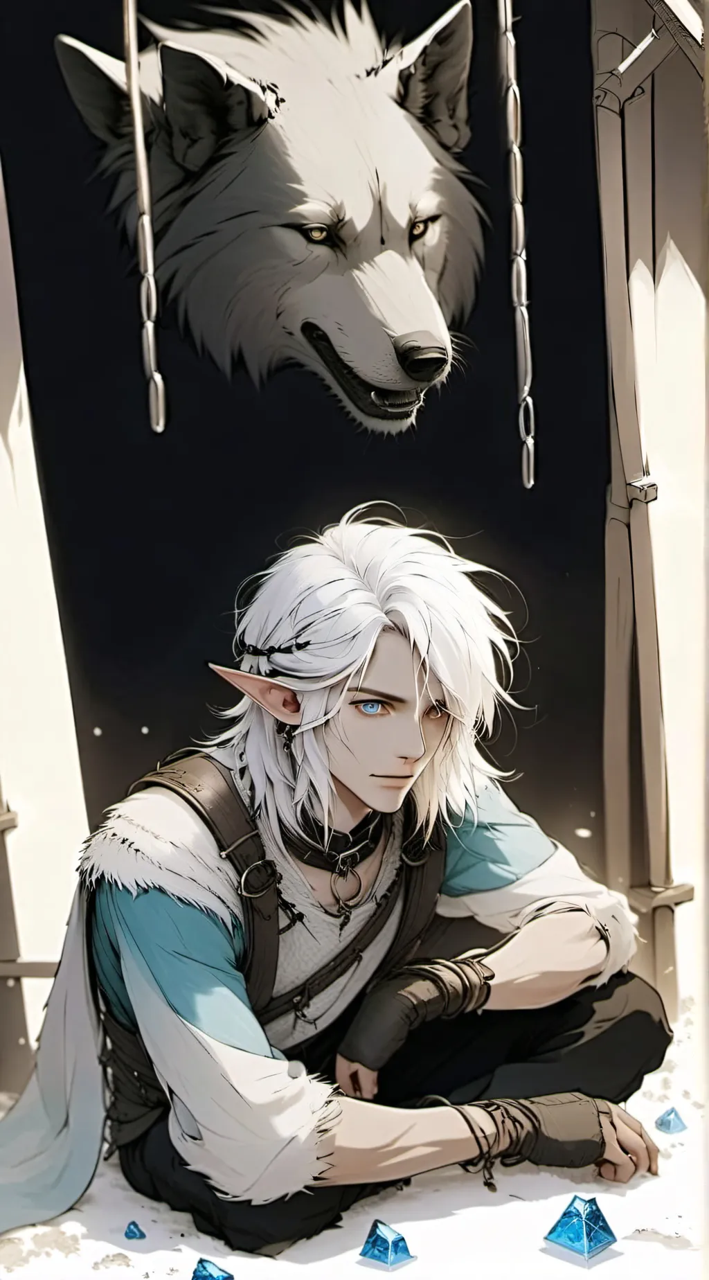 ai character: Kael background