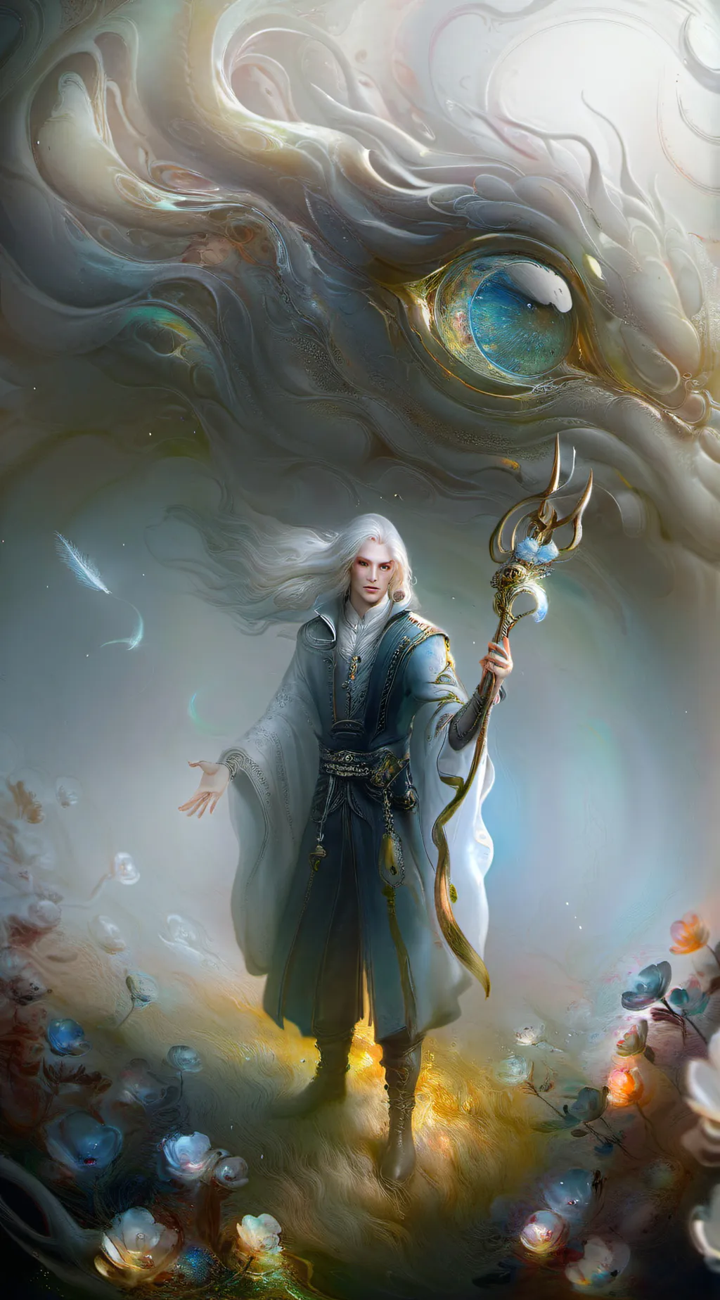 ai character: Idk what to call  background