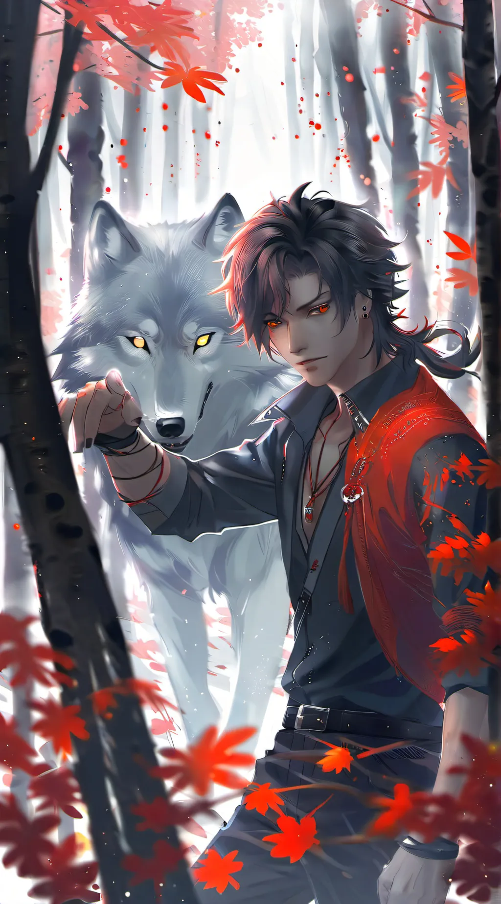 ai character: Dexter olica background