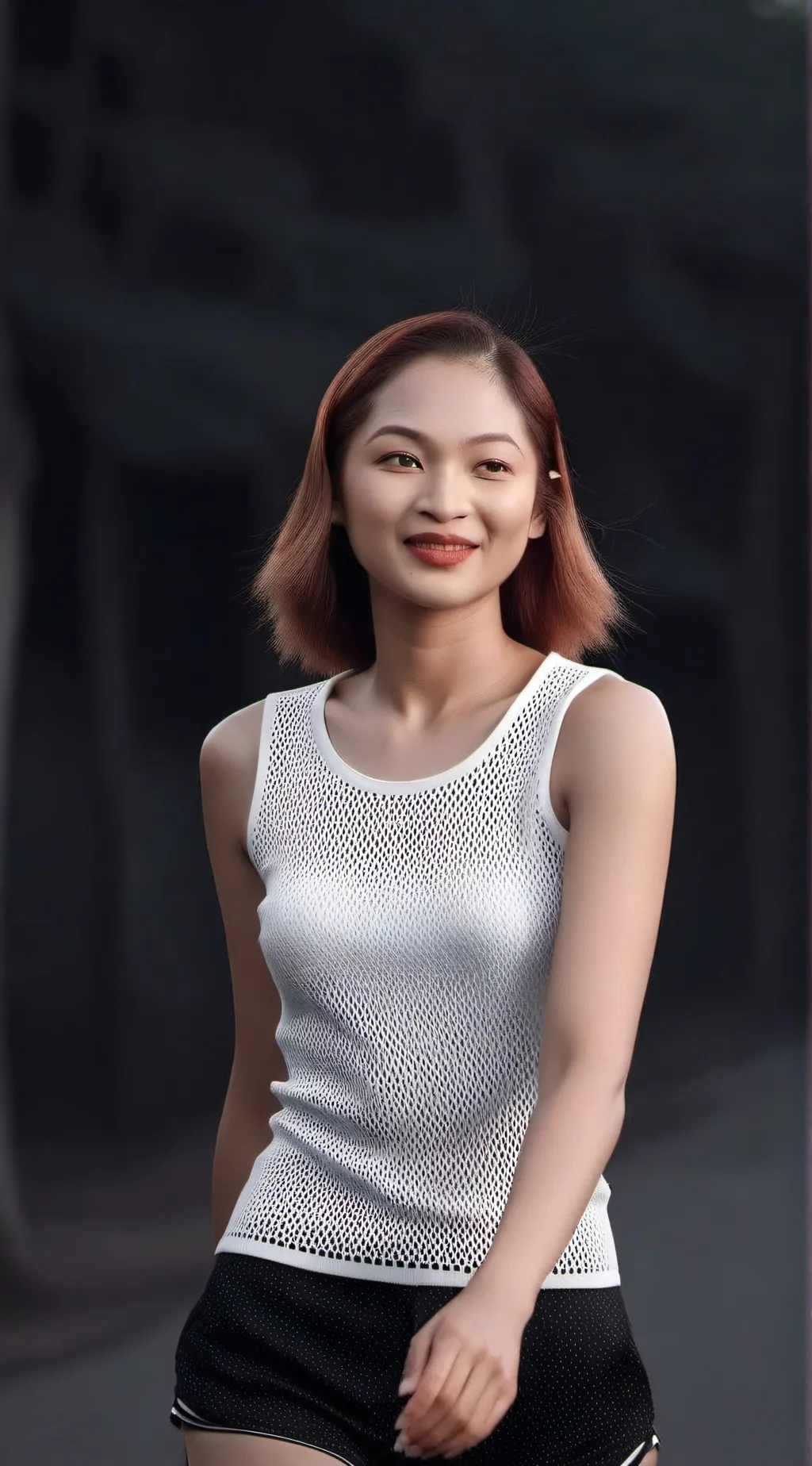 ai character: GWEN!  background