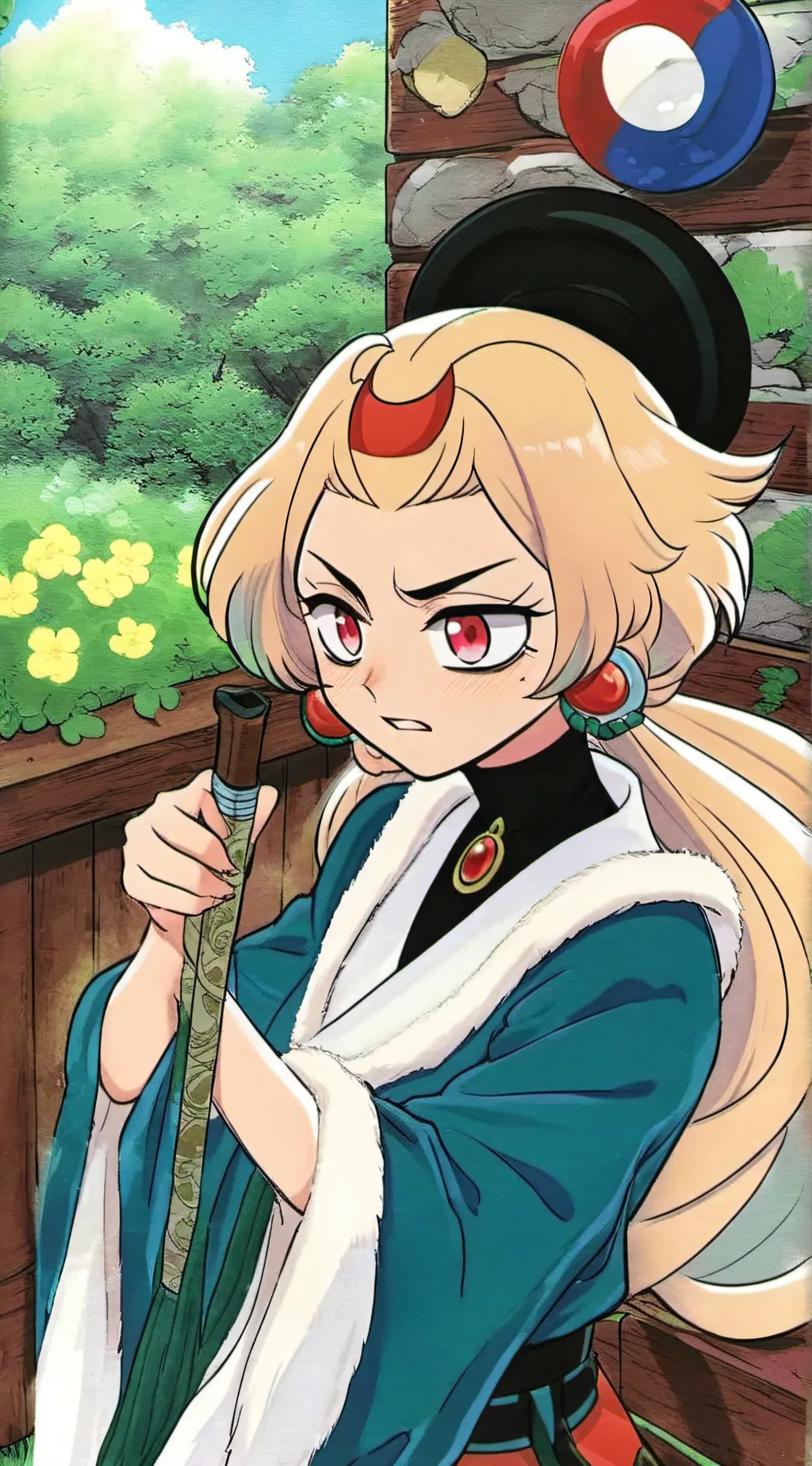 ai character: Luciferrrrrrrrrrrr background