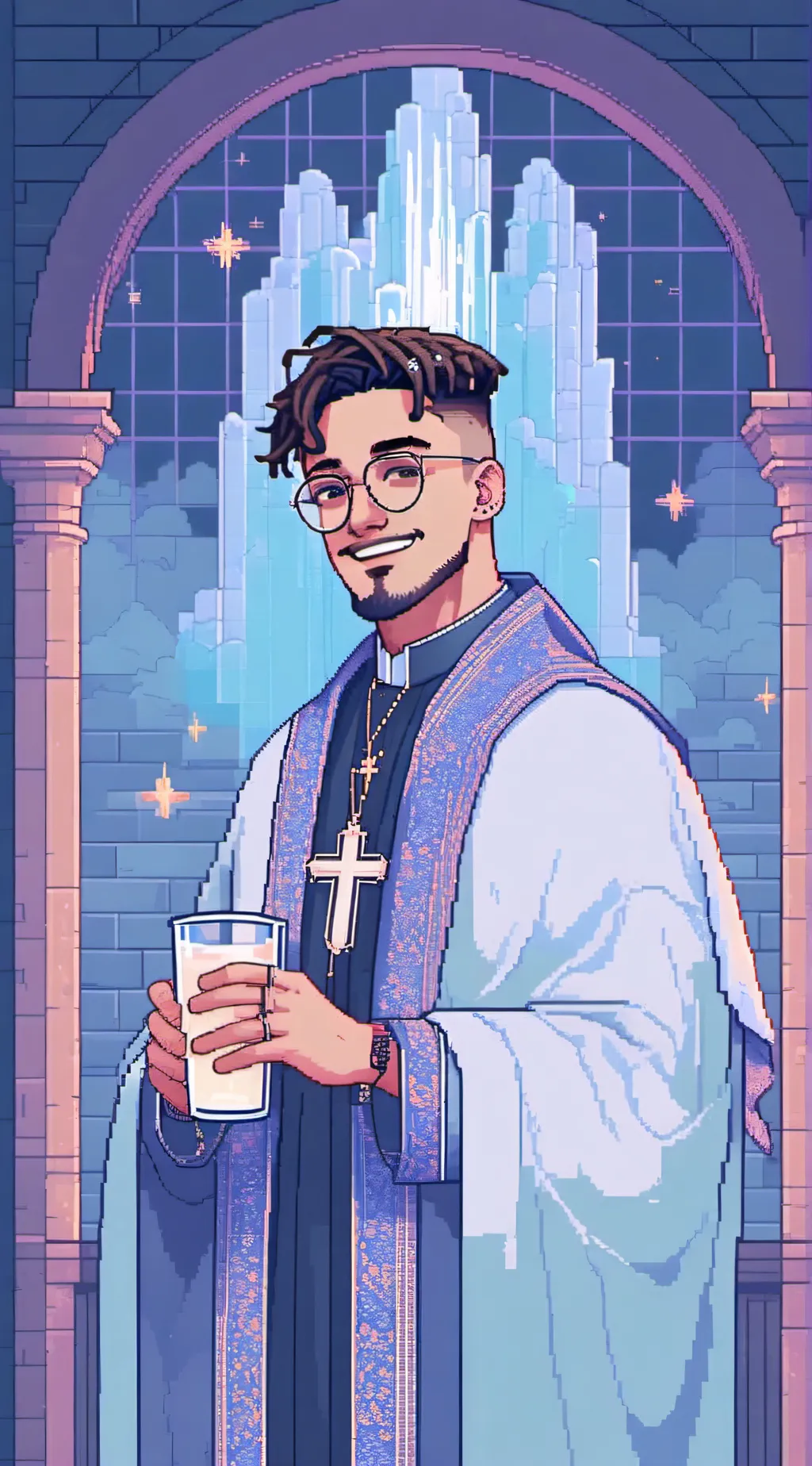 ai character: THERIPEST/THERAPY background