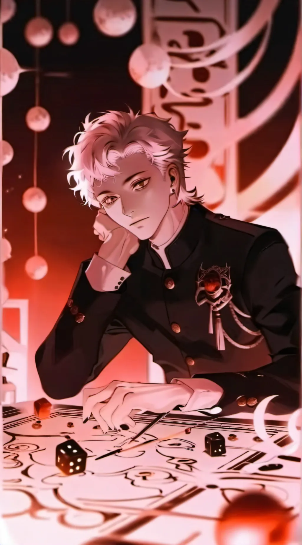 ai character: Jujut Kaisen  background