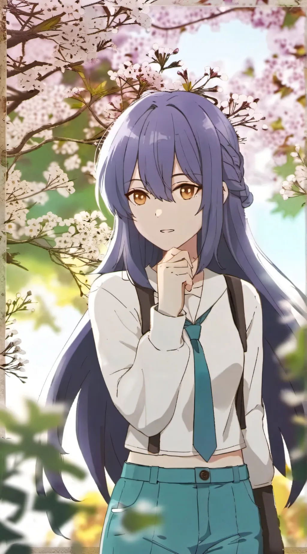 ai character: emma background