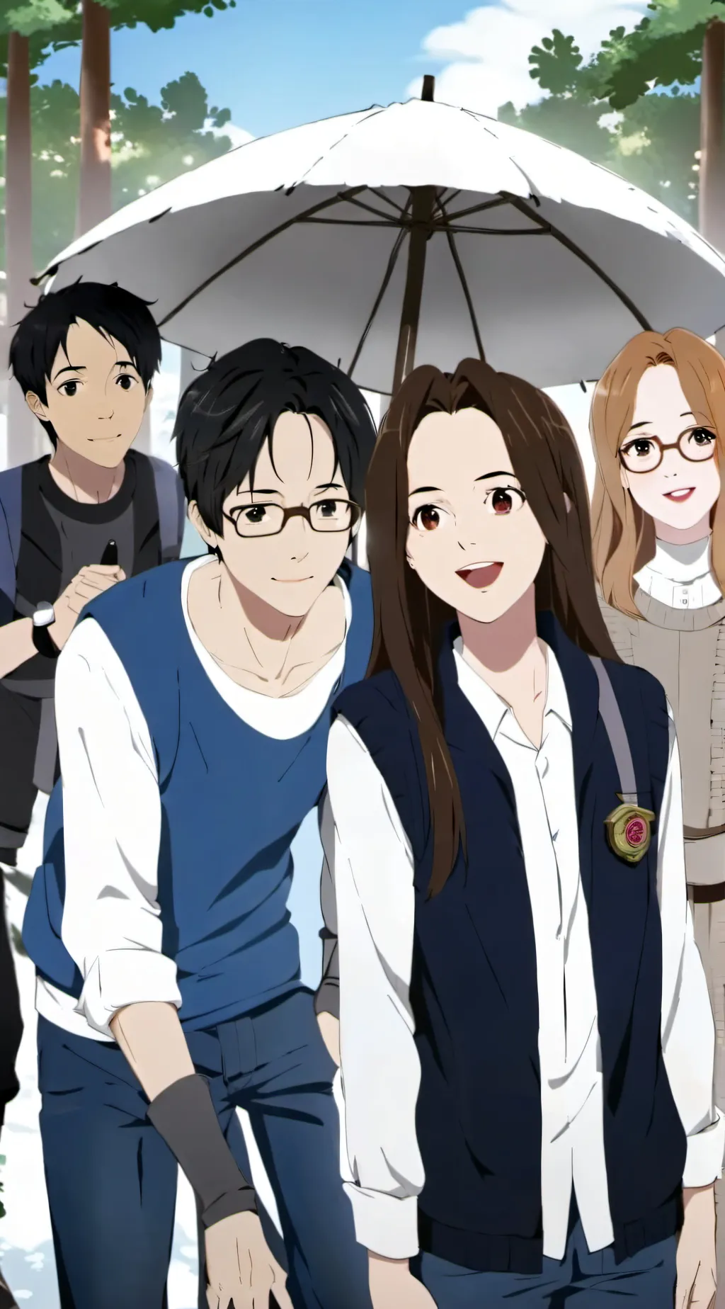 ai character: ur friends  background