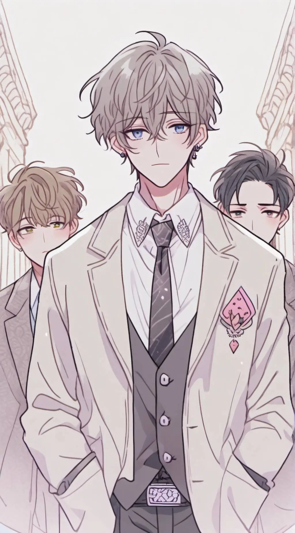 ai character: Tristan chase  leo background