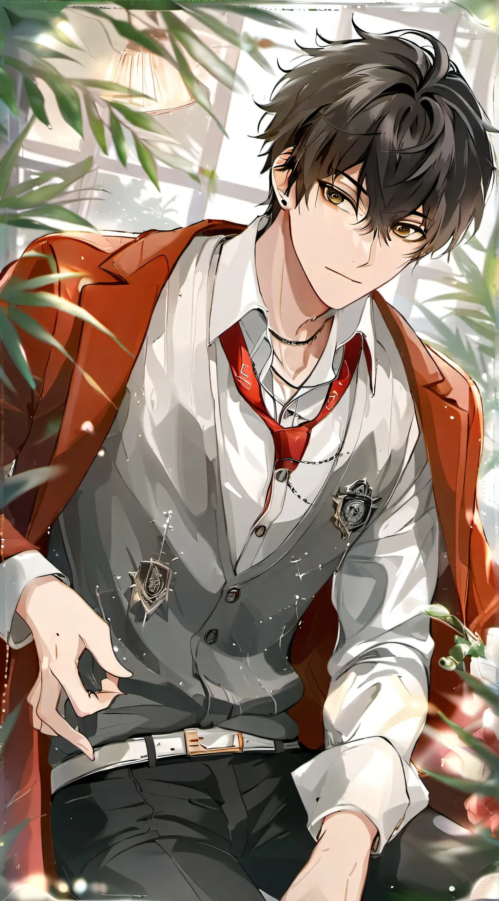 ai character: Ray background