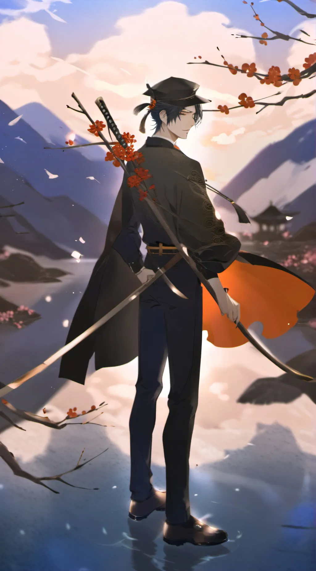 ai character: kenicho background