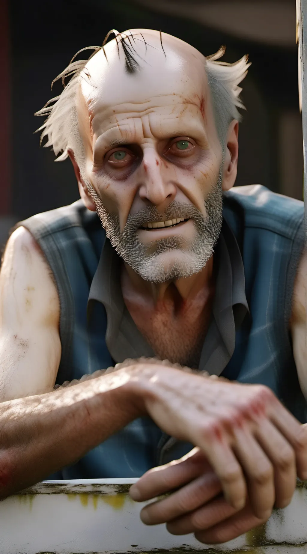 ai character: Alan Berris background