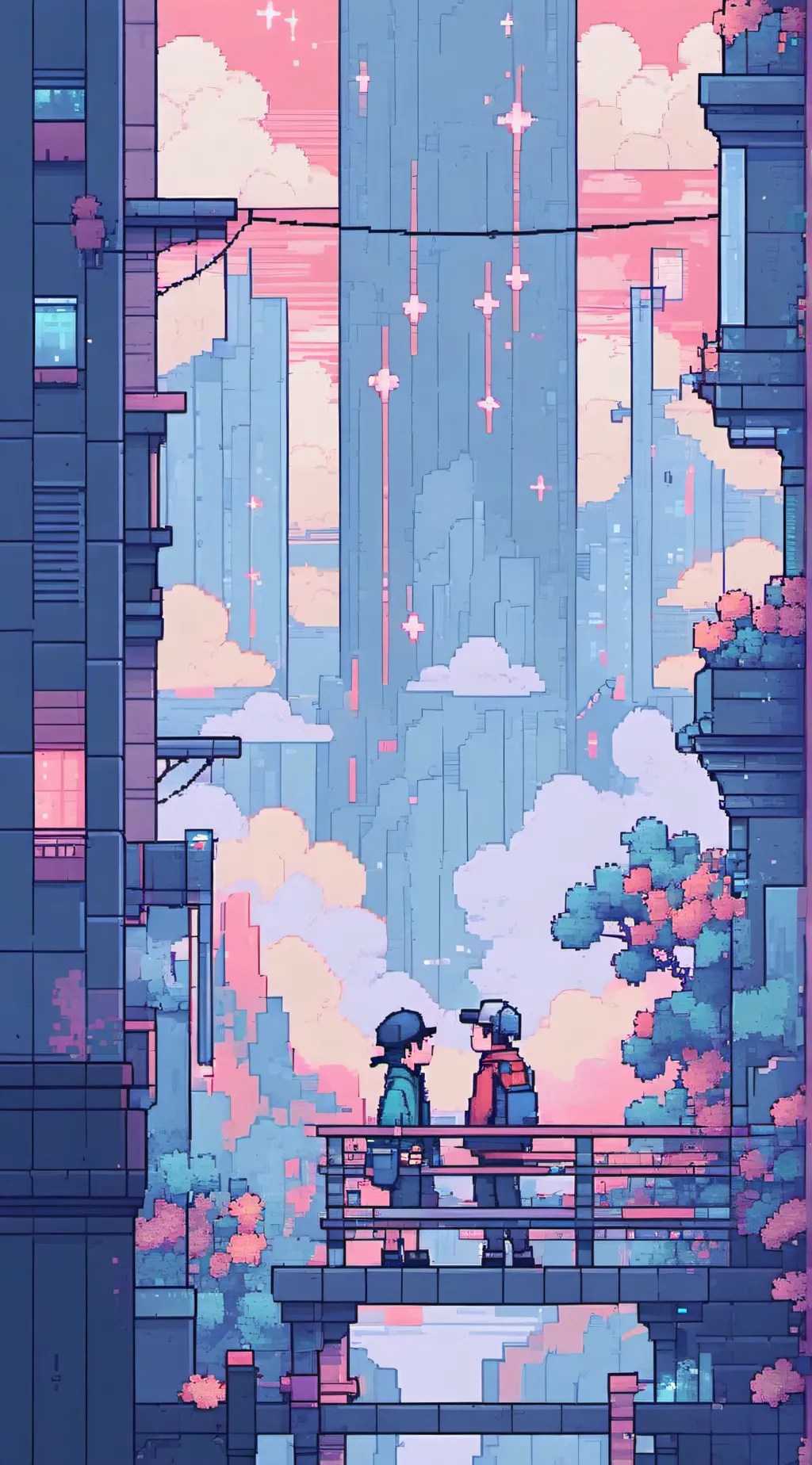 ai character: HH! & HB! WHOO background