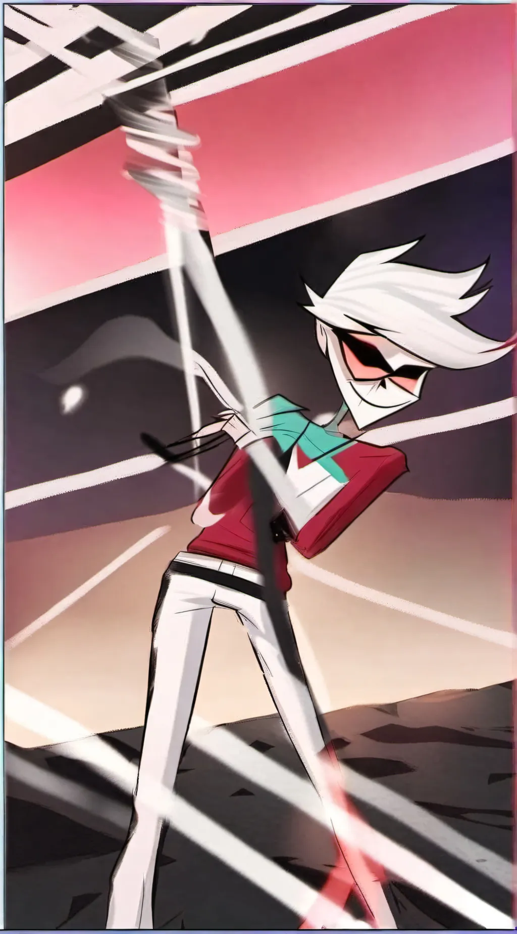 ai character: angle dust  background