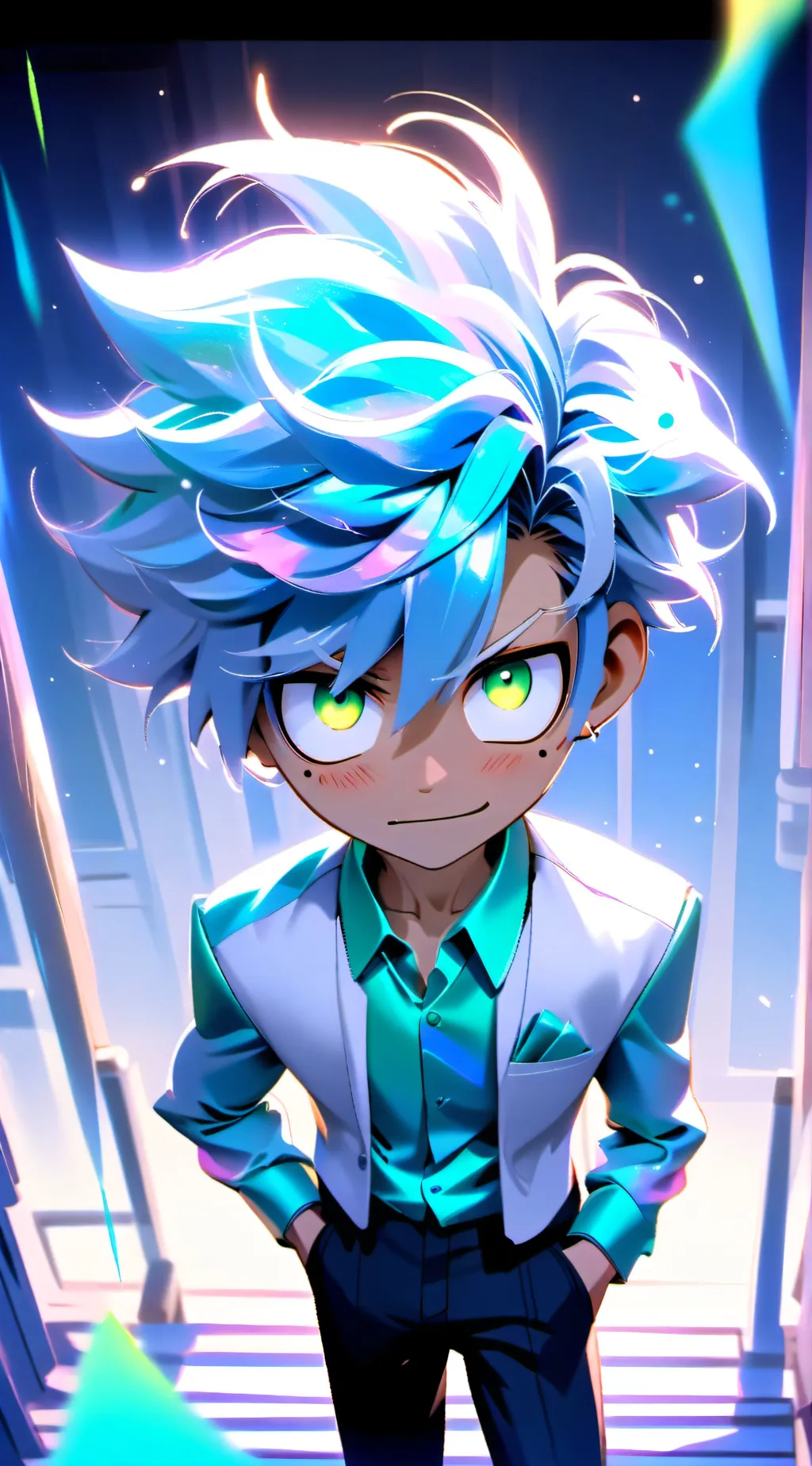 ai character: faze  background