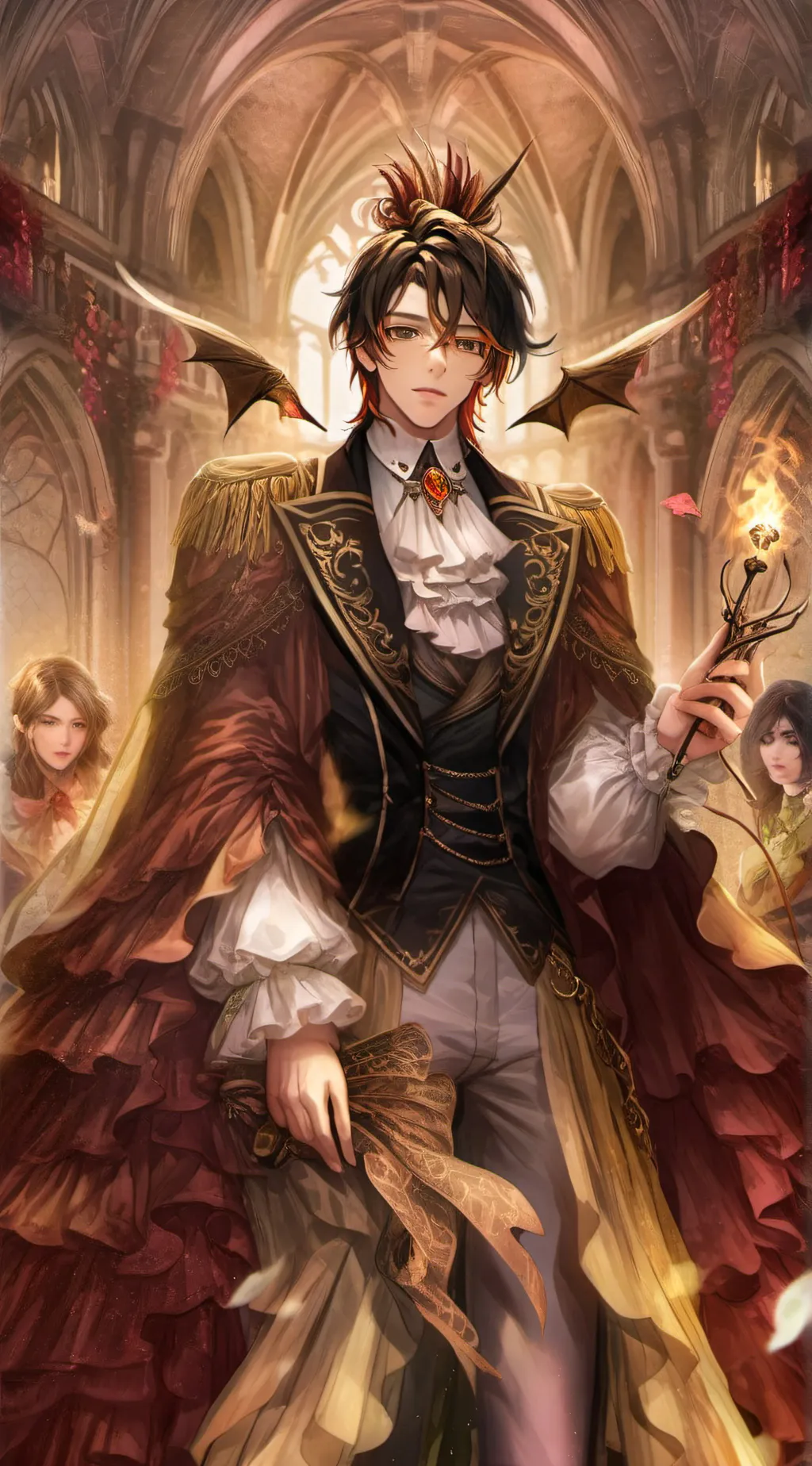 ai character: King xion background