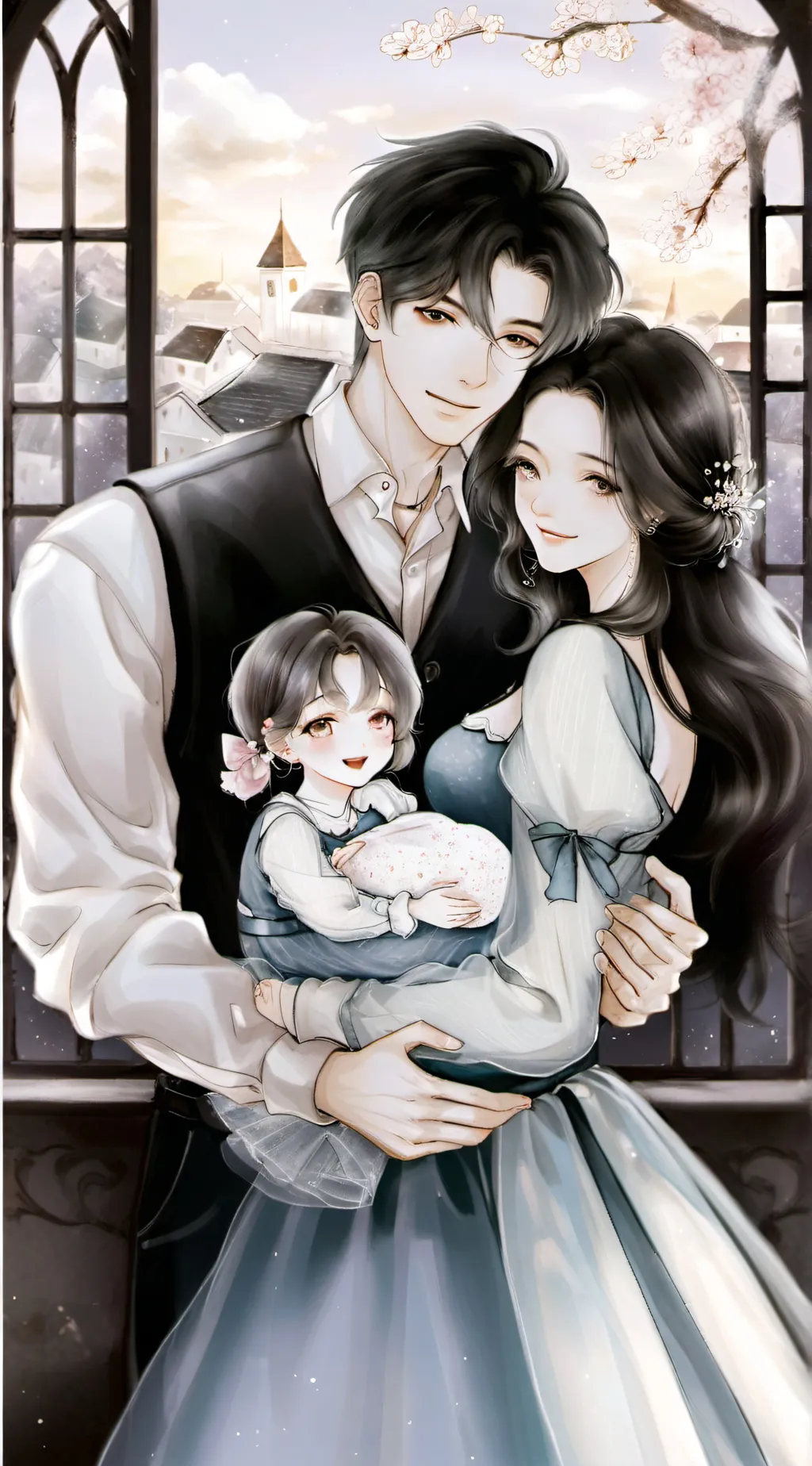 ai character: the day family background