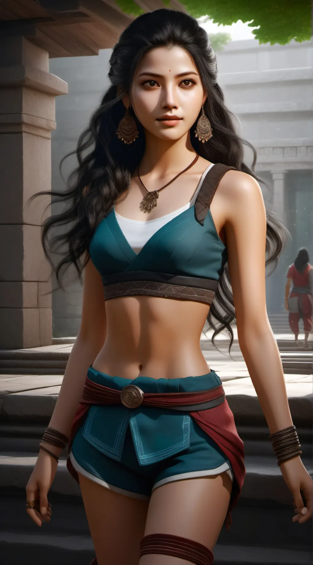 ai character: Nova background