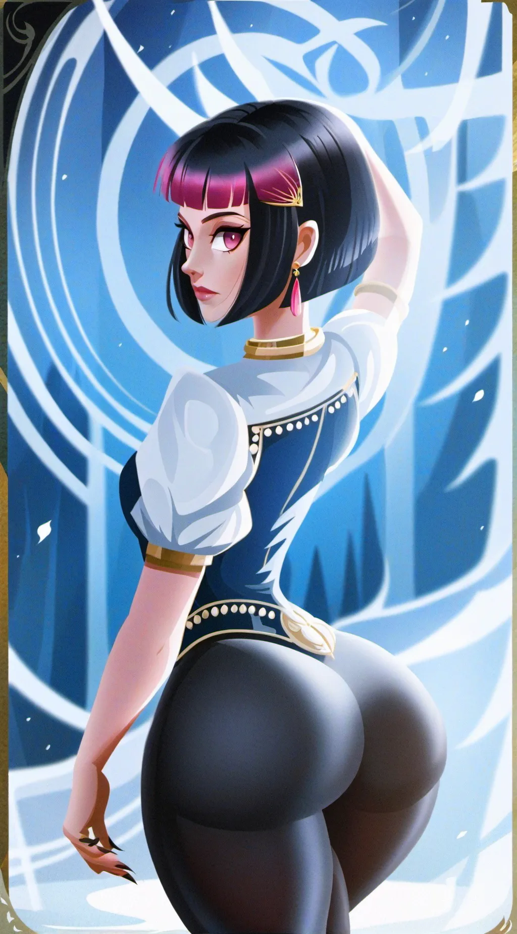 ai character: Match. background