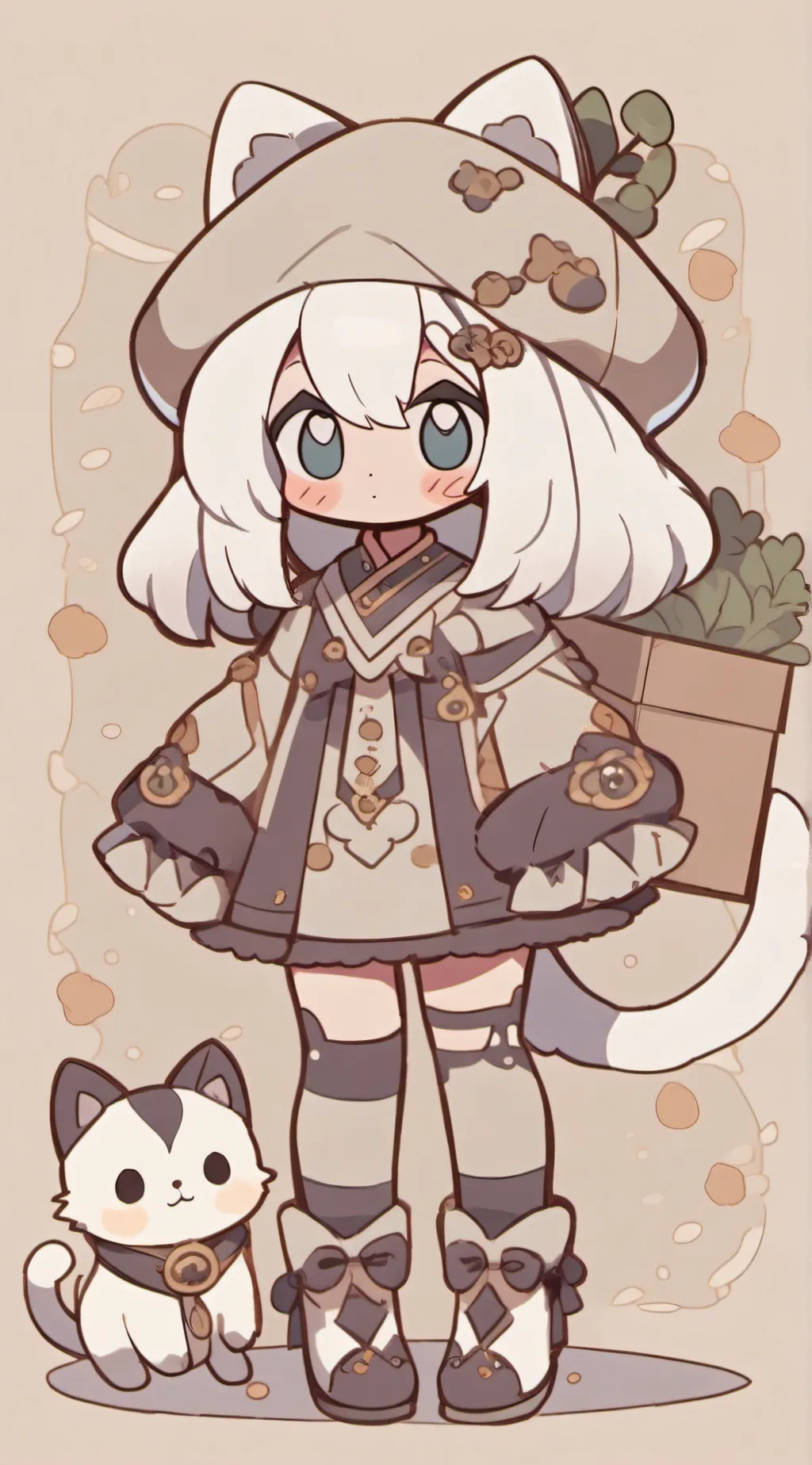 ai character: Boxx background