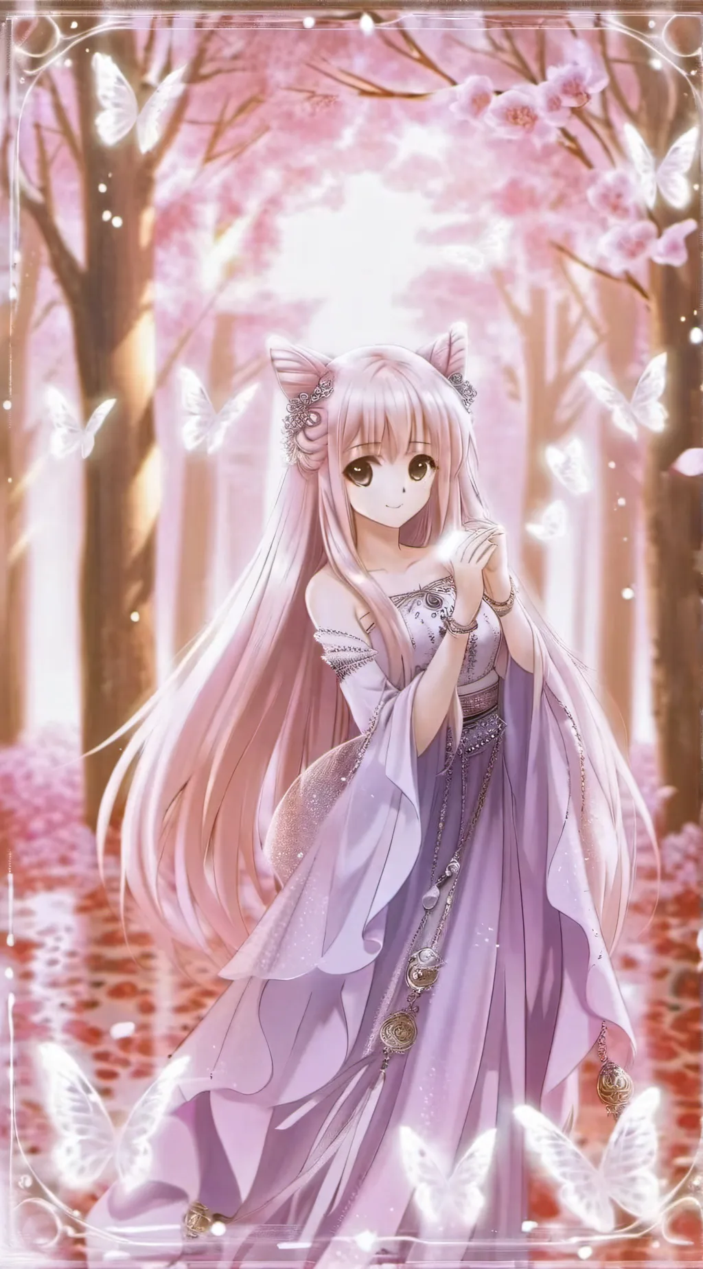 ai character: lilly background