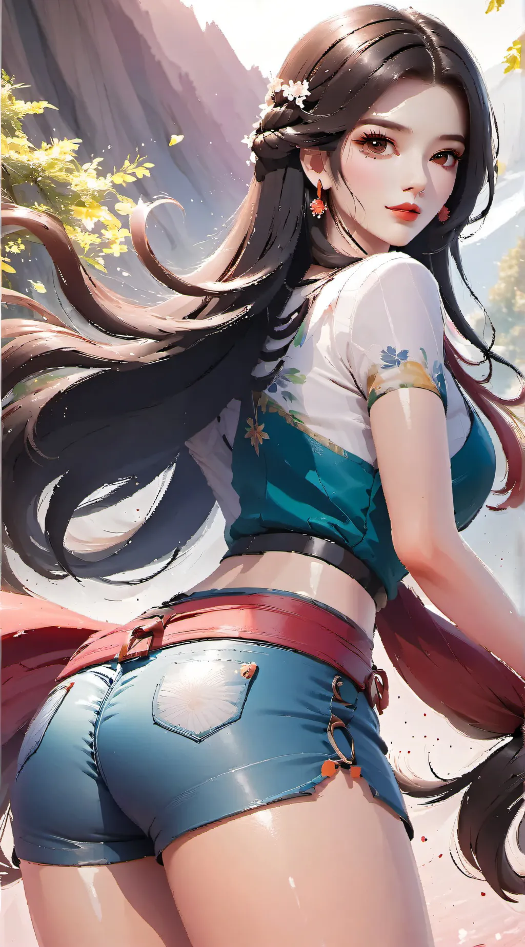 ai character: Athena background