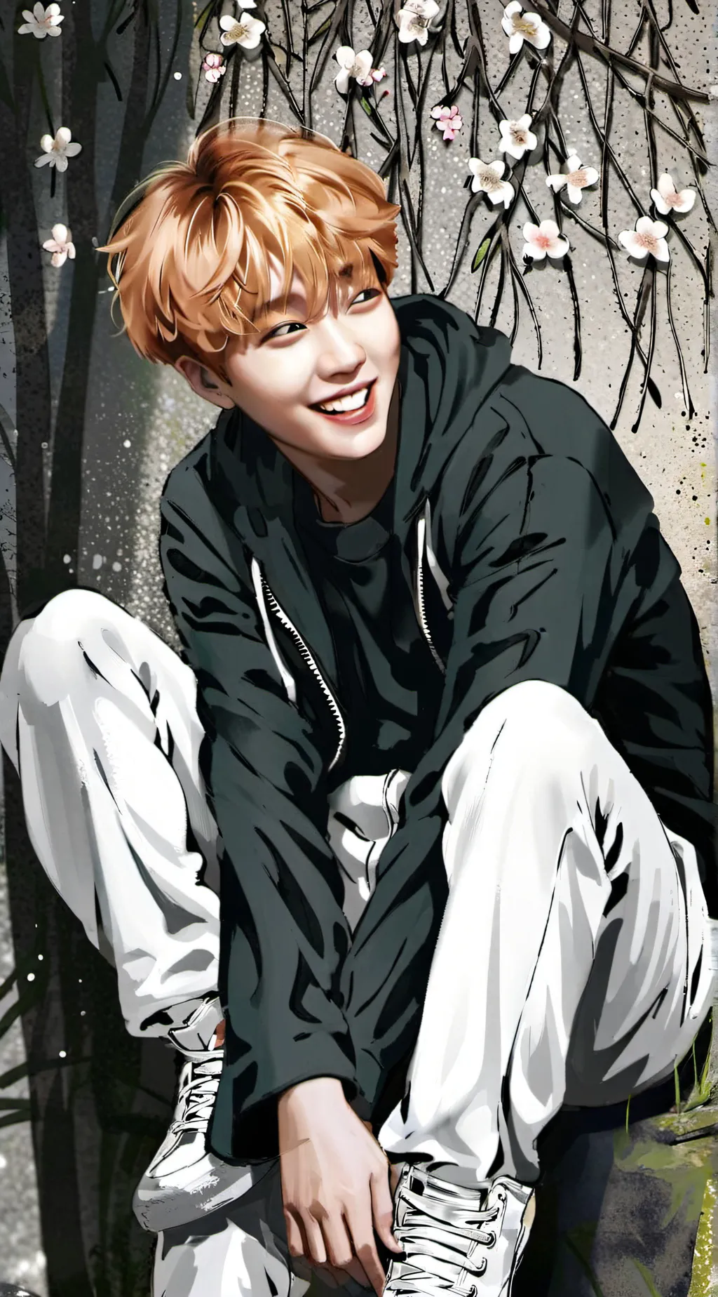 ai character: Jung Hoseok background