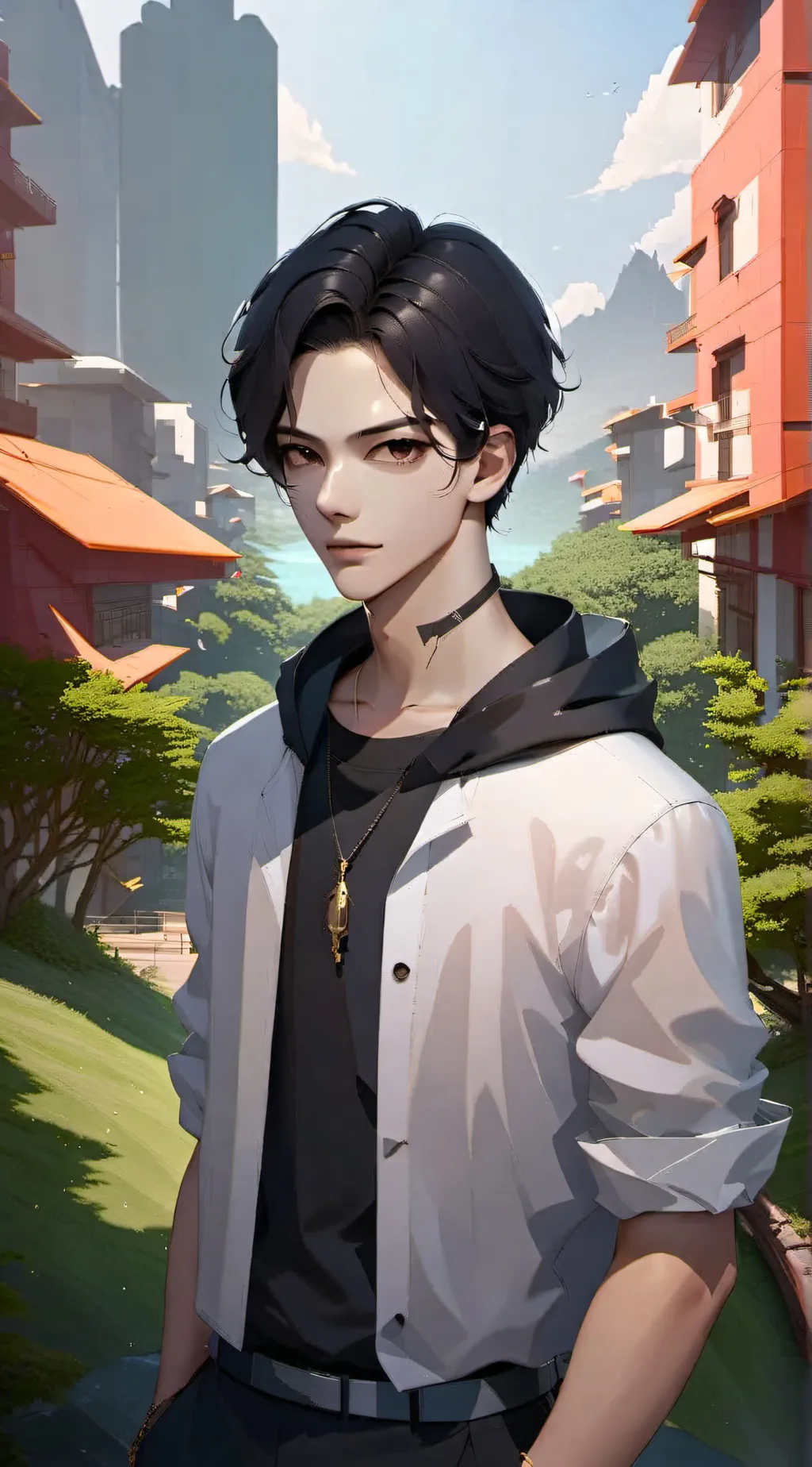 ai character: won background