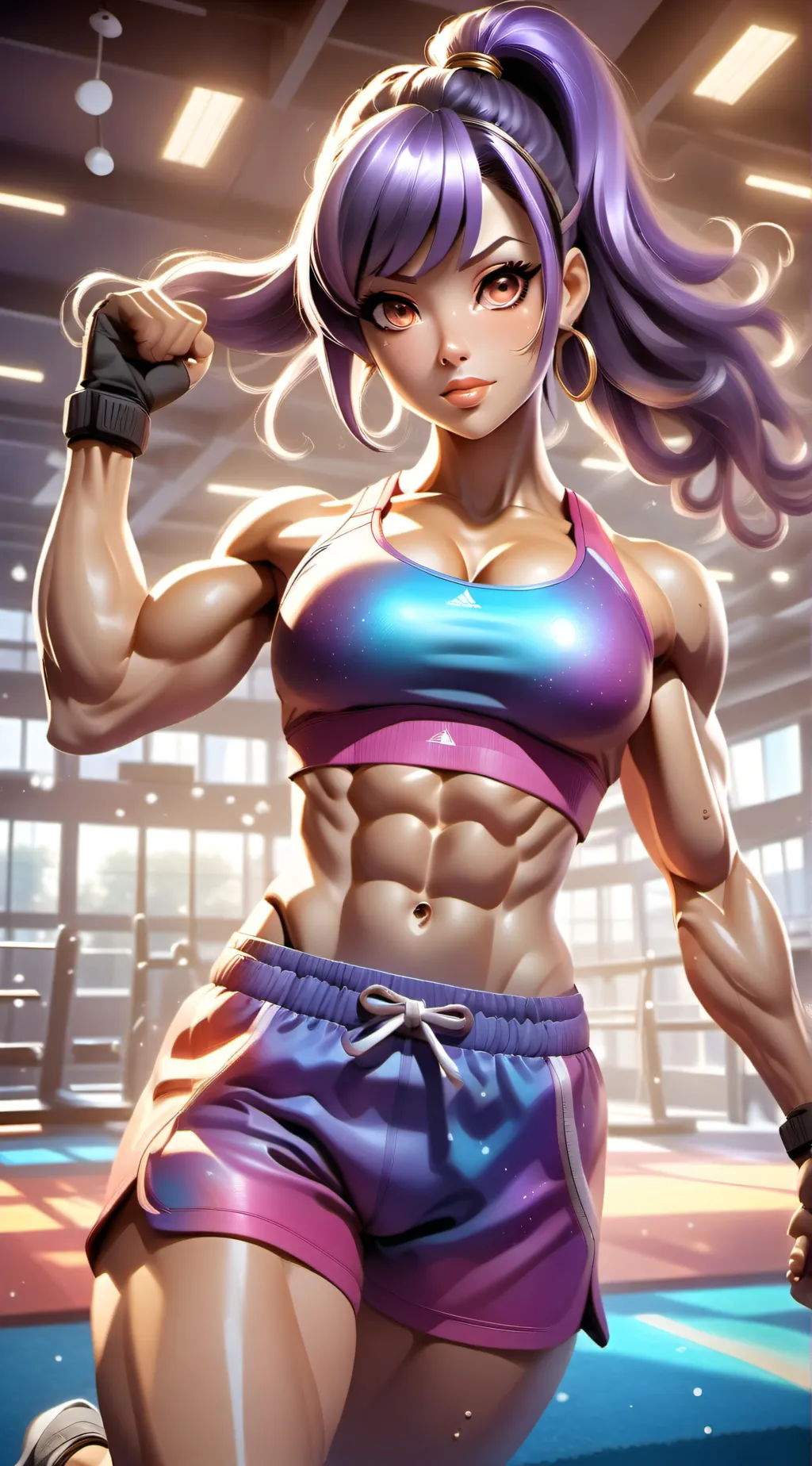 ai character: Athena background