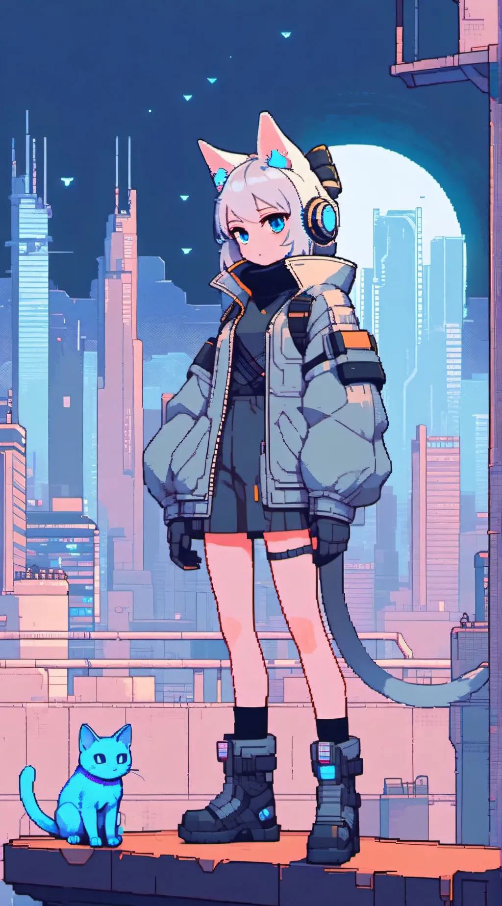 ai character: Nina background