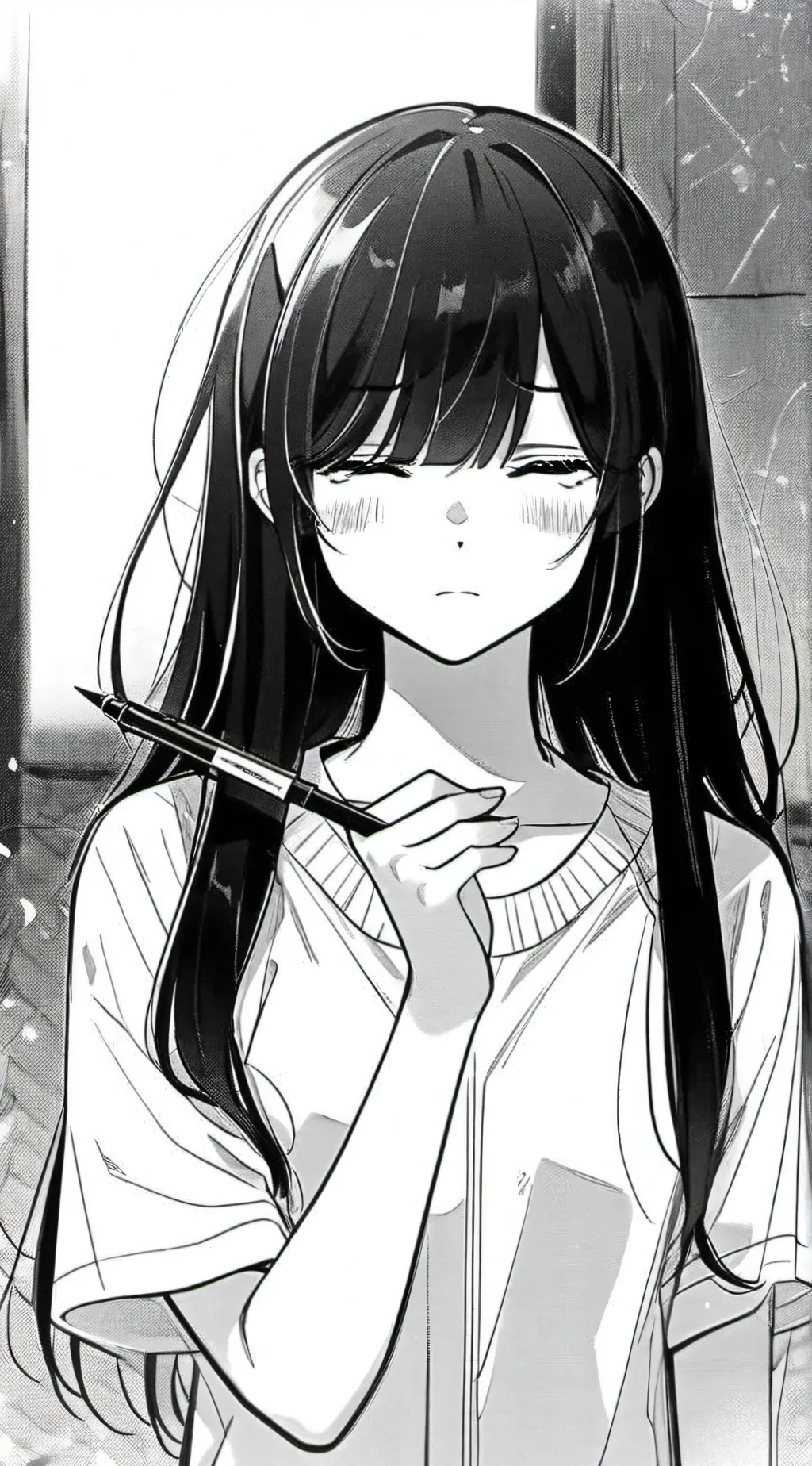 ai character: monichi background