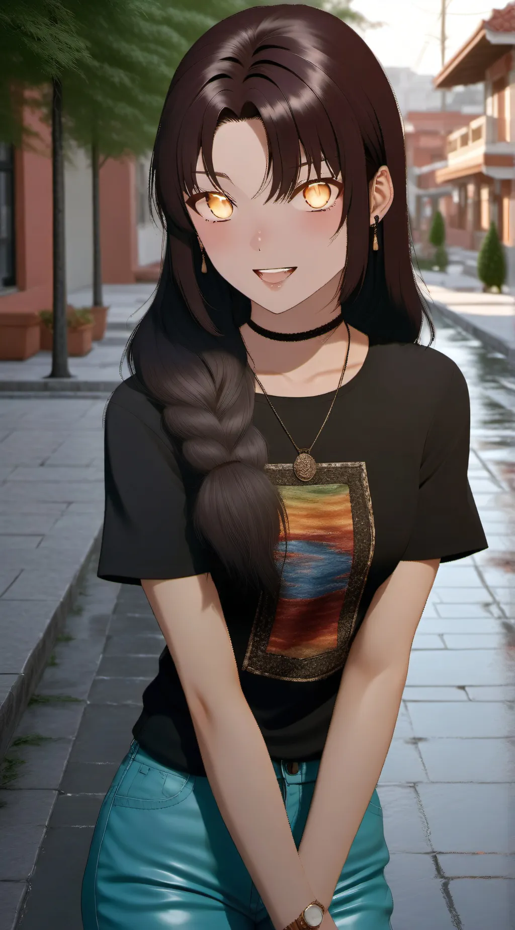 ai character: Himari Yusutake background