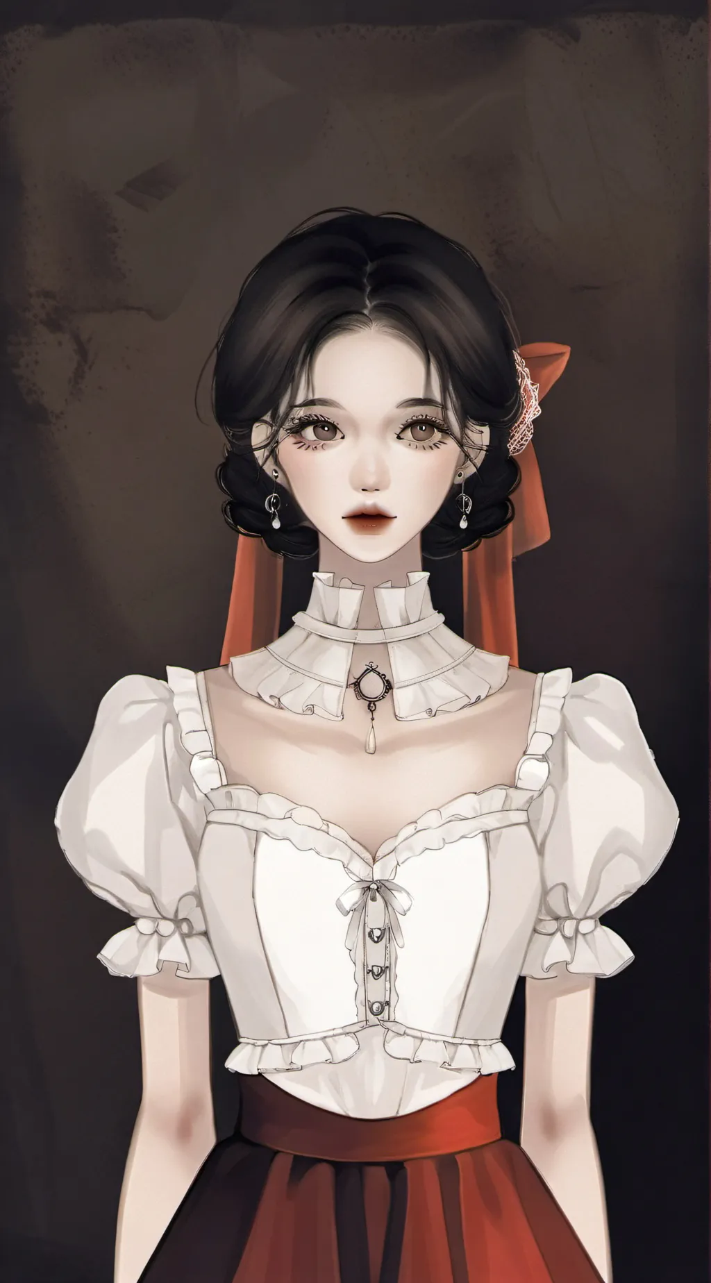ai character: valentina background