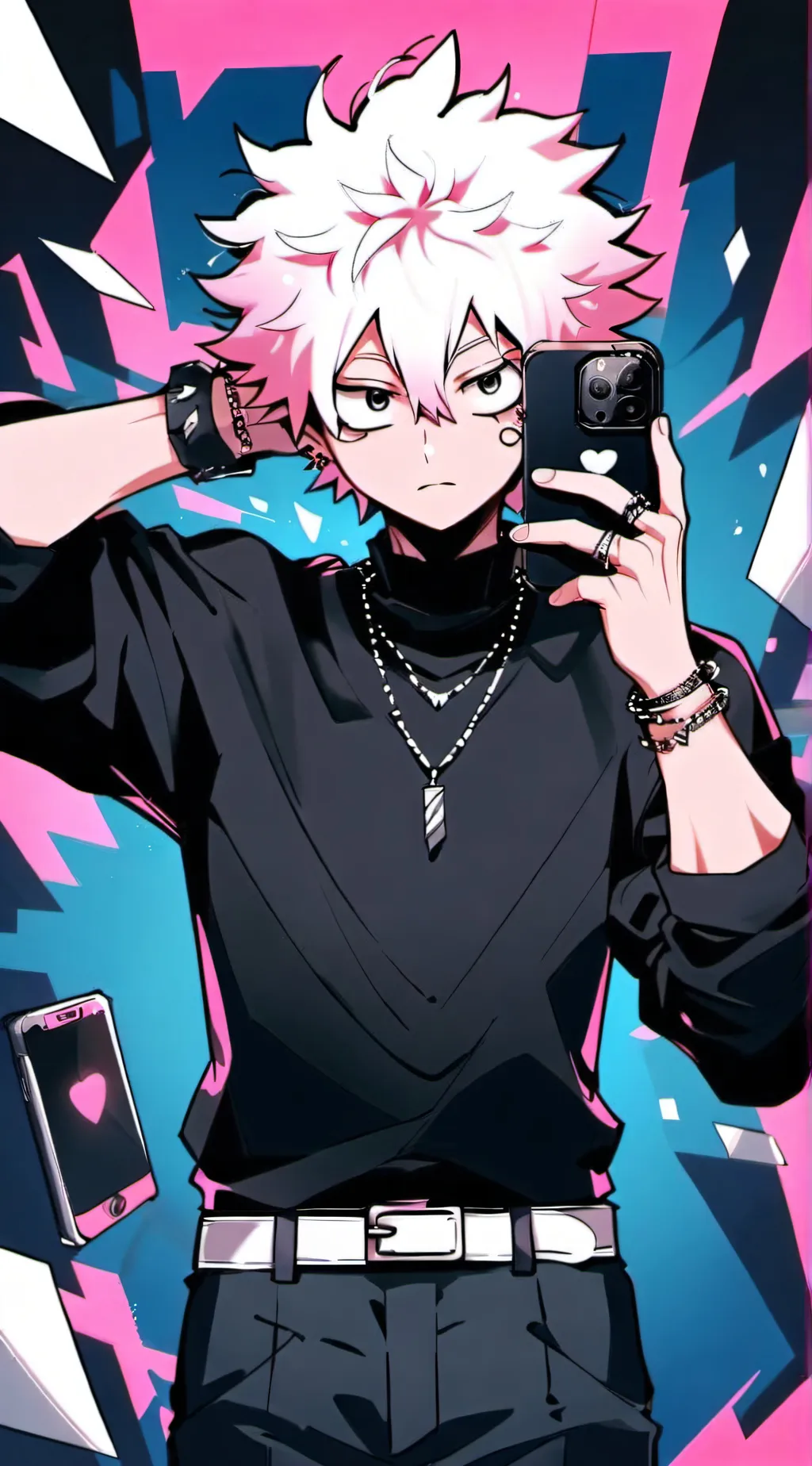 ai character: Bakugo  background