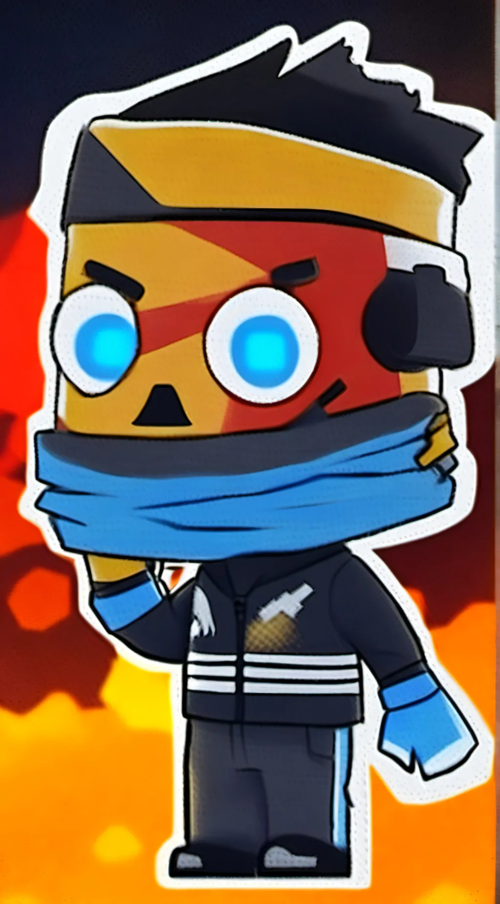 ai character: bolty  background