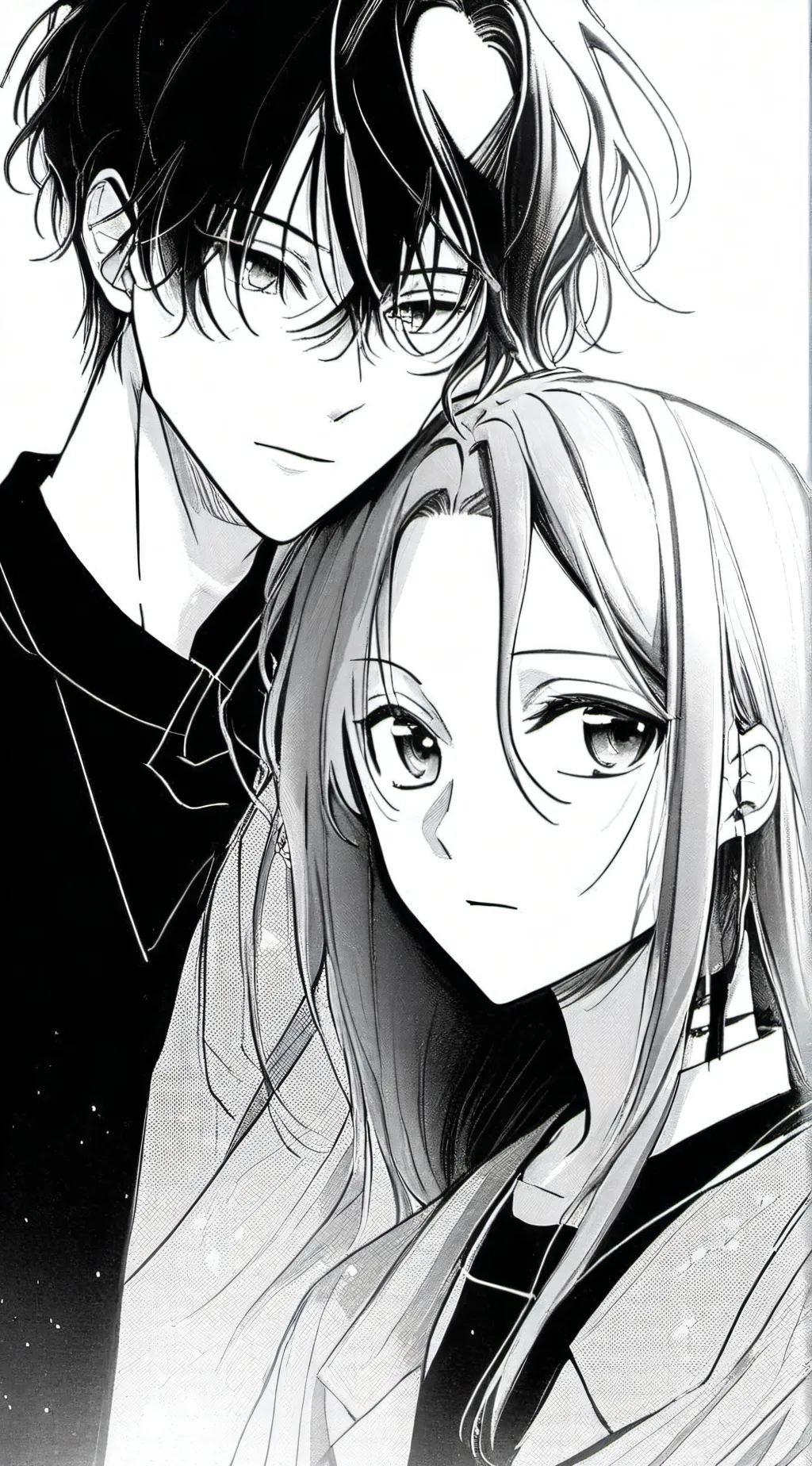 ai character: girl  background