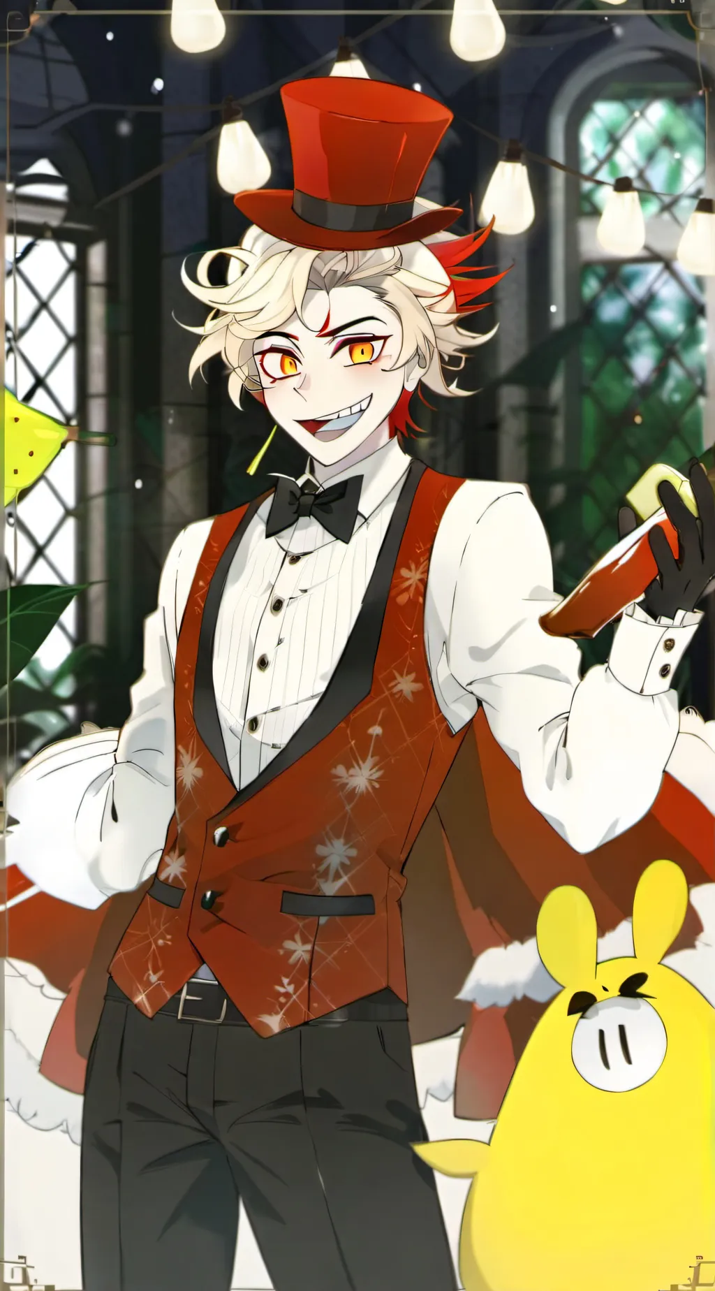 ai character: 🐍Lucifer🐥 background